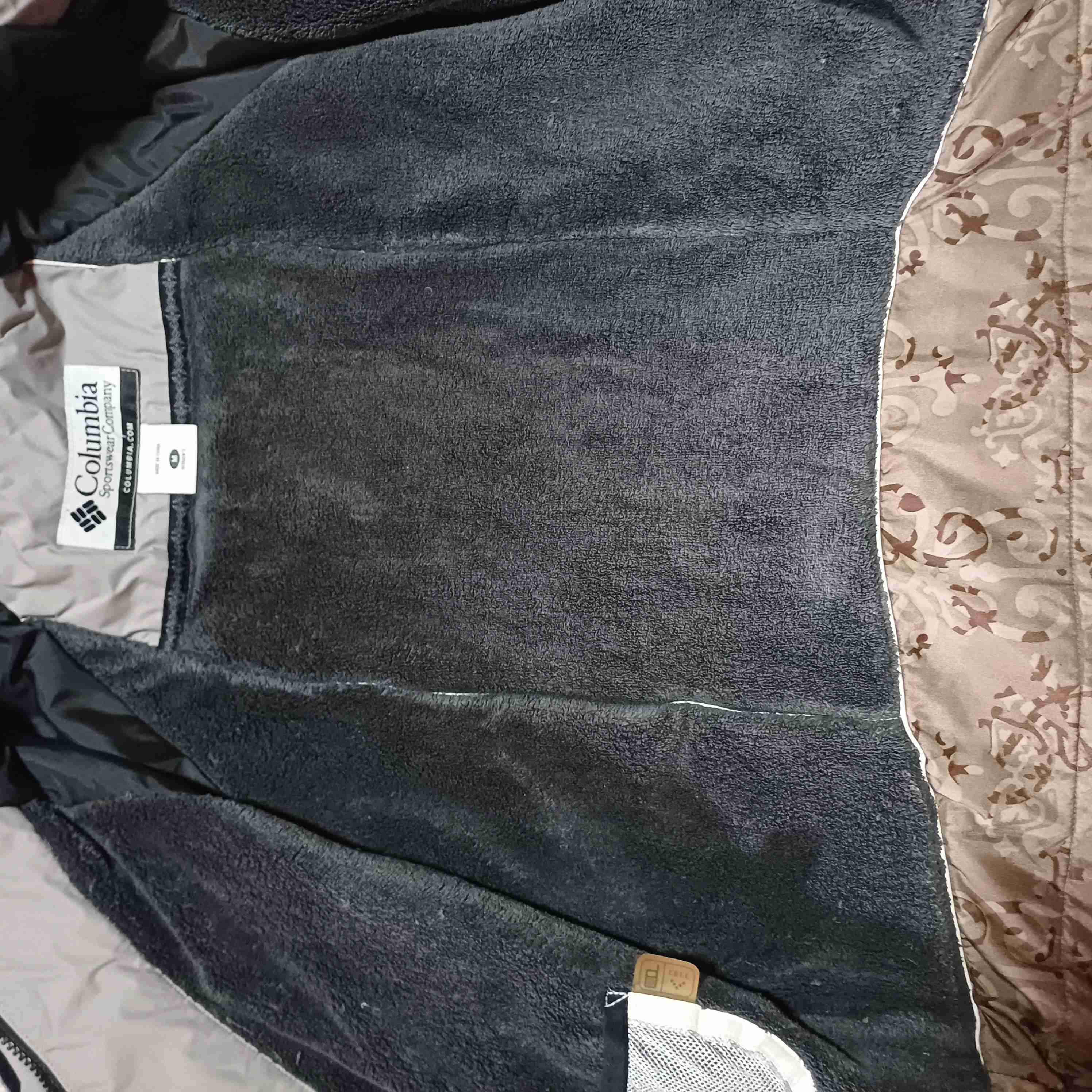 Chaqueta Columbia impermeable negro - miniatura 2