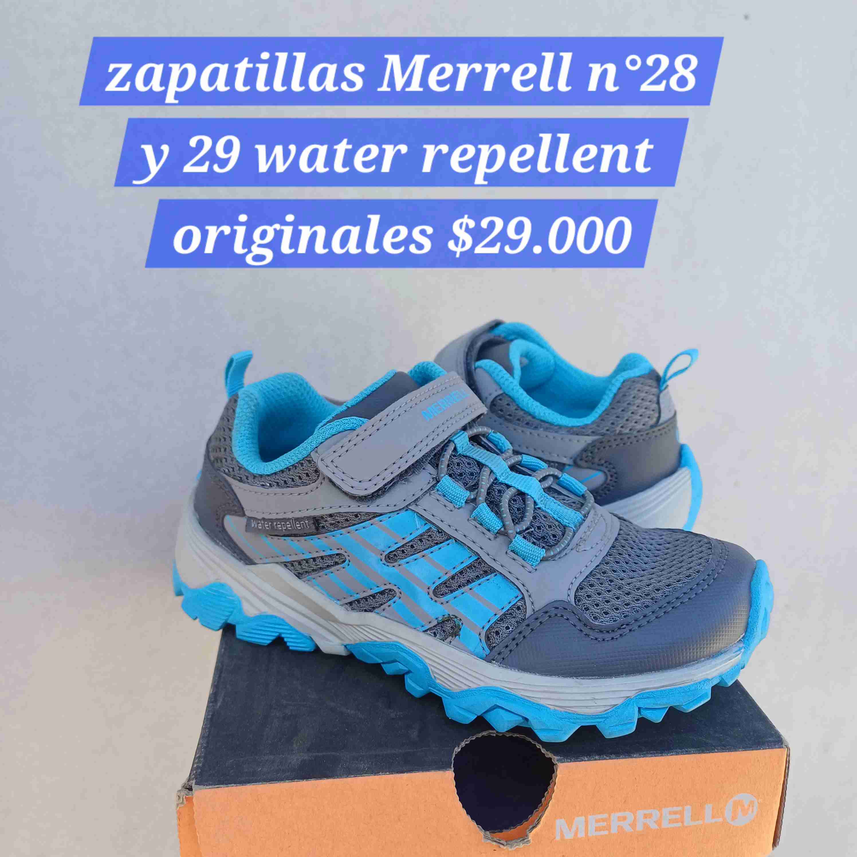 Zapatillas Merrell n°28 water repellent