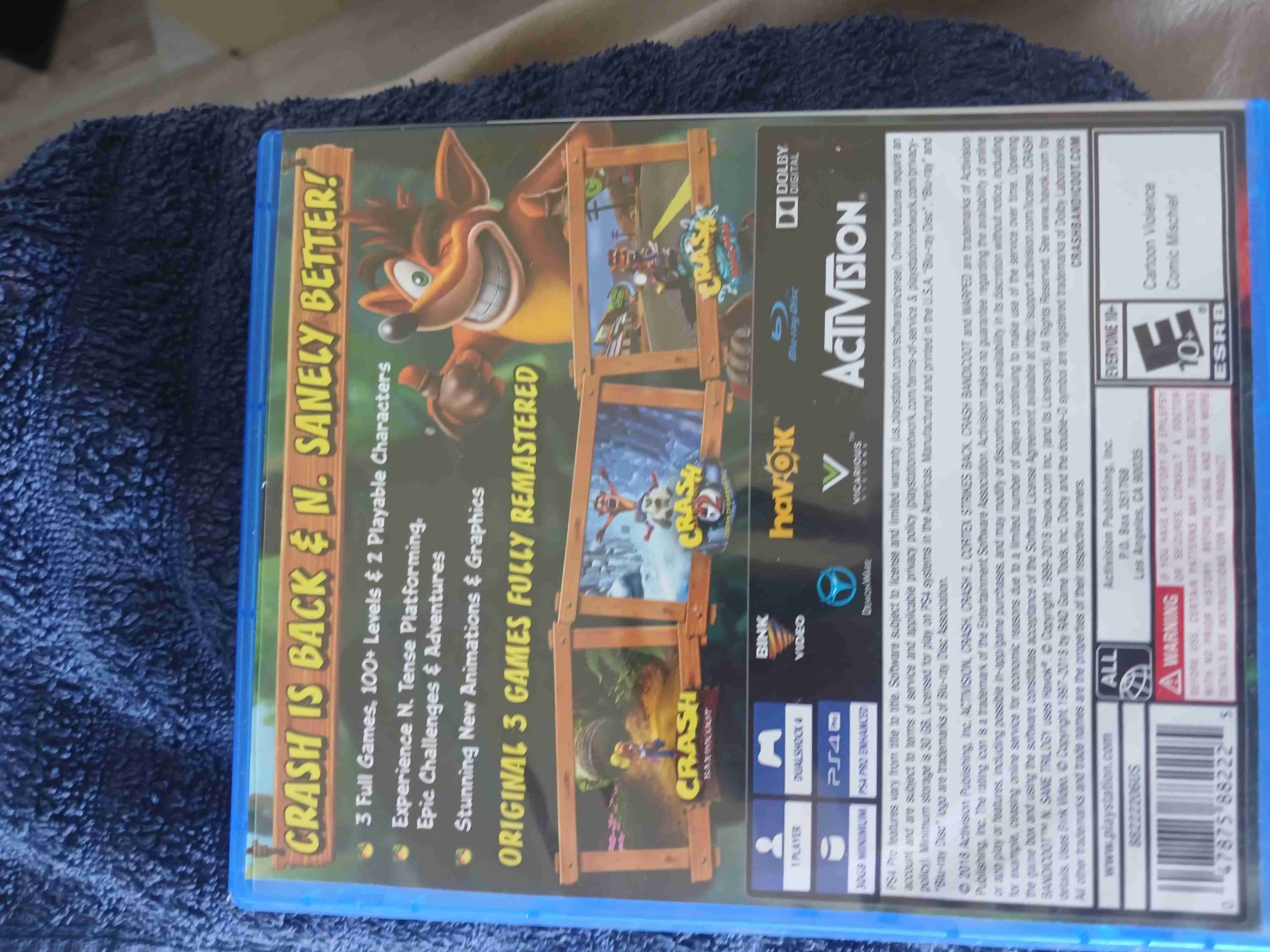 Juego PS4 Crash Bandicoot N. Sane Trilogy - 2