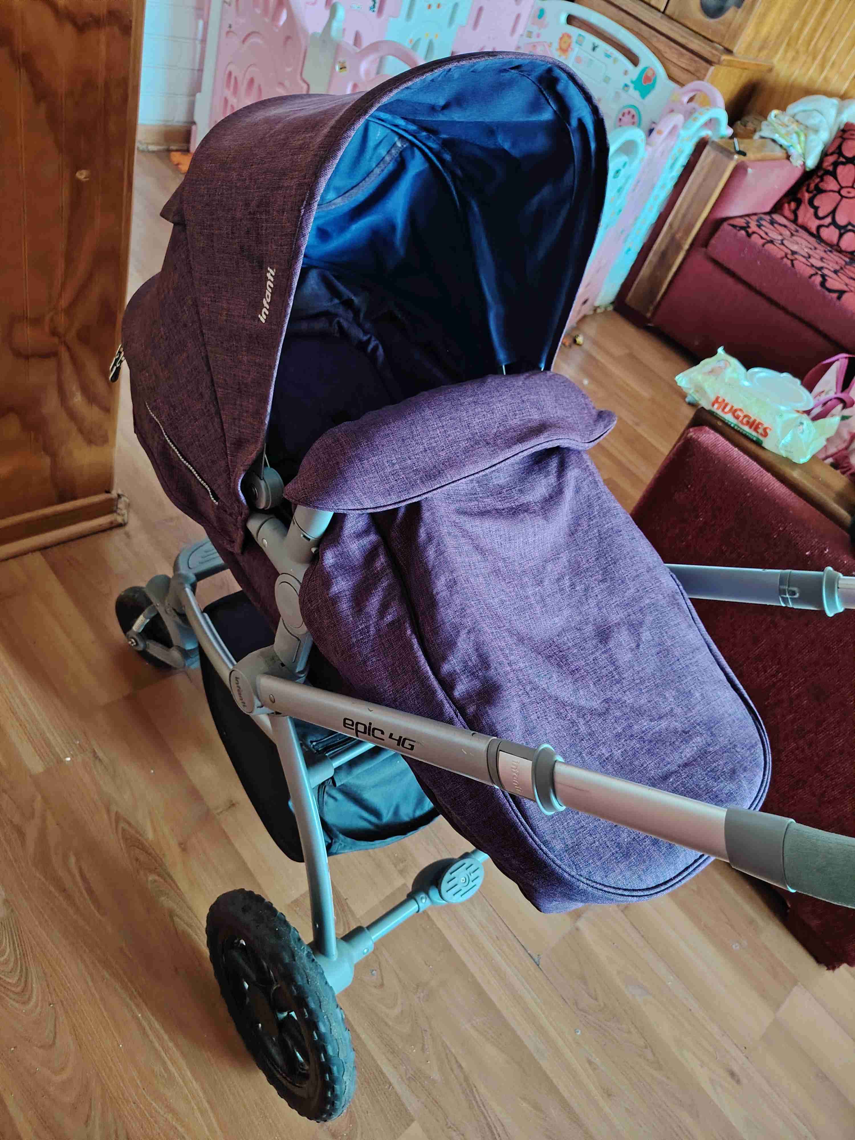 Coche de bebé Infanti morado - 2