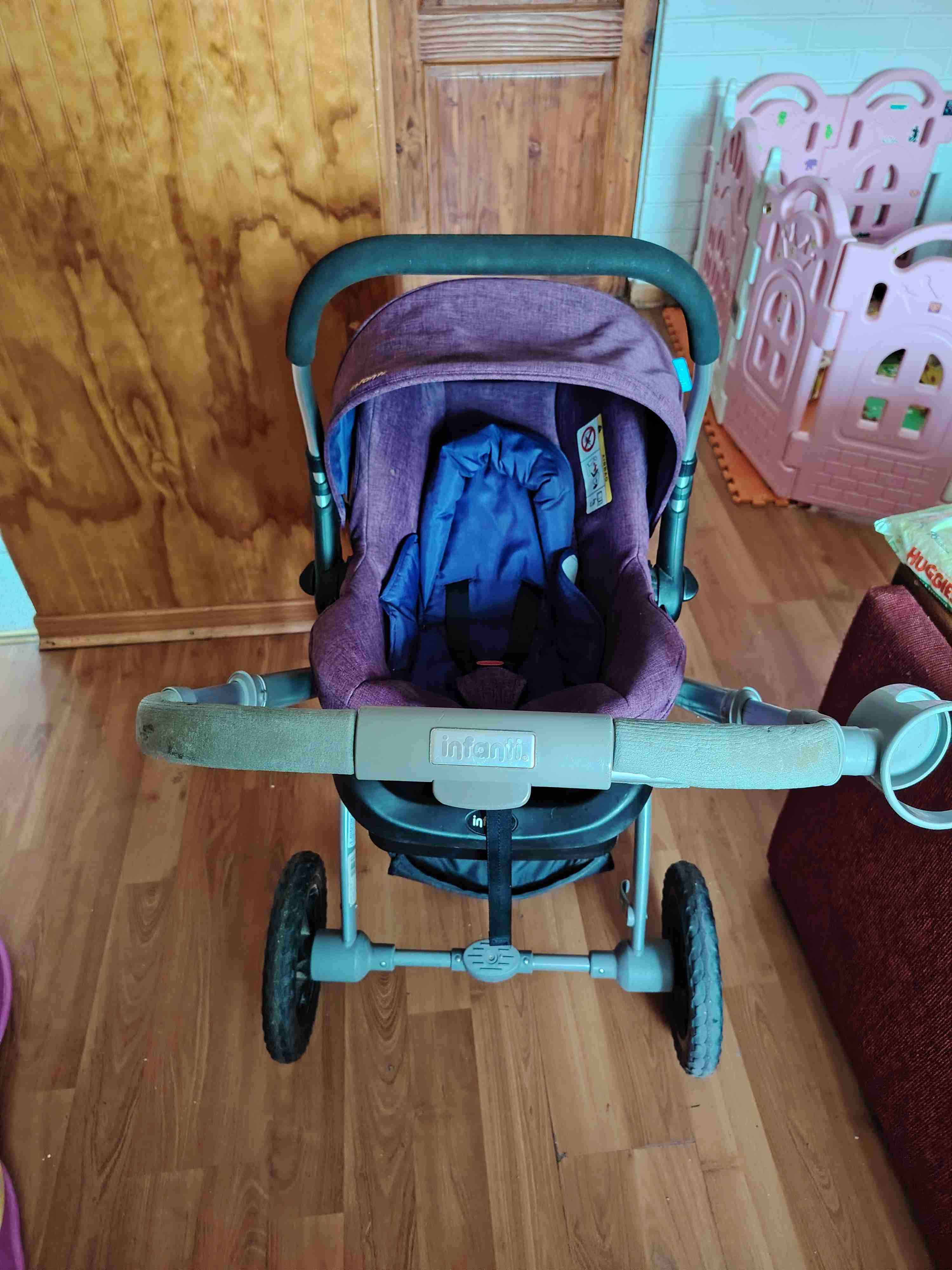 Coche de bebé Infanti morado - 4