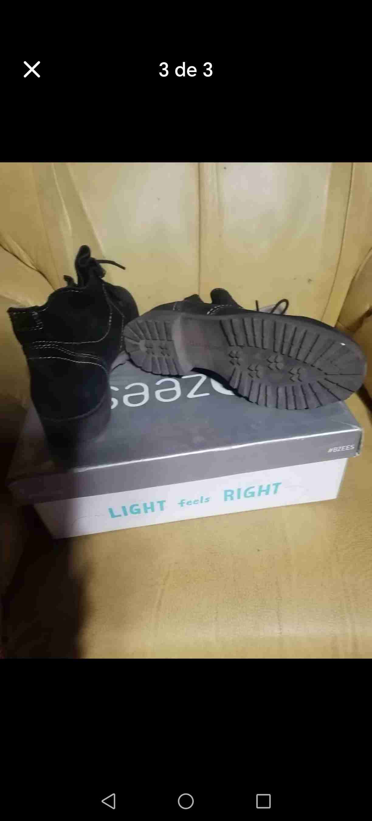 Botas negras de gamuza - miniatura 3