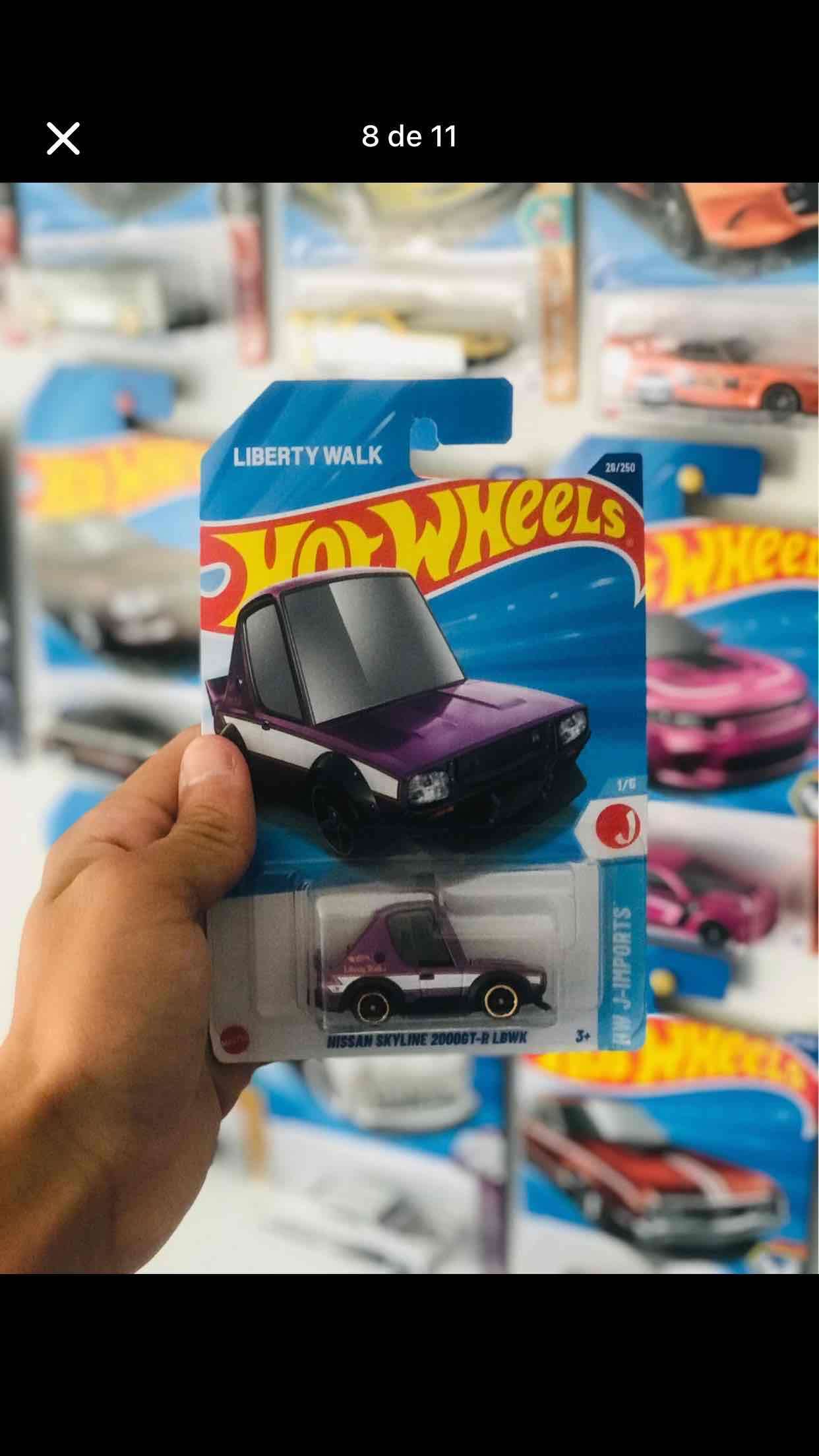 Auto de juguete Hot Wheels amarillo - miniatura 5