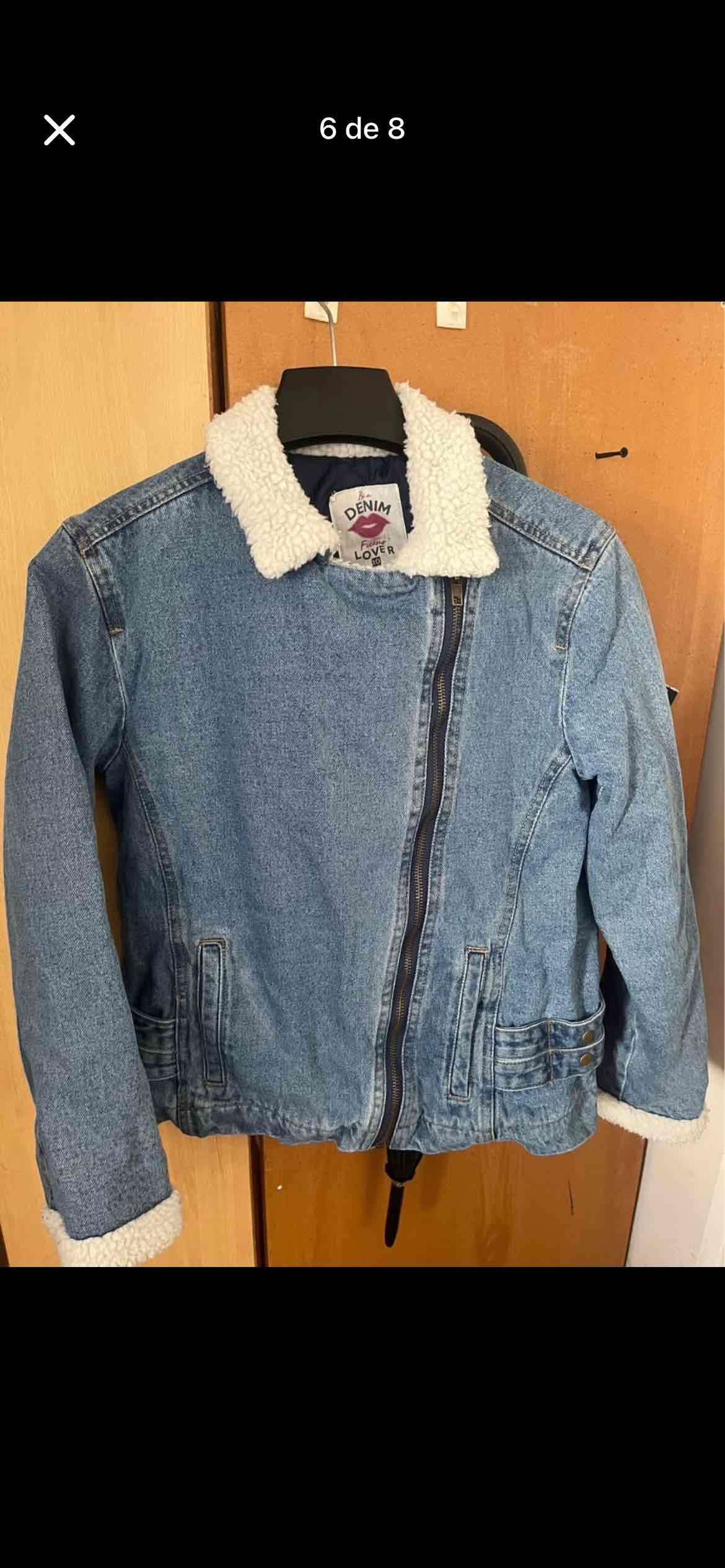 Chaqueta de jeans con forro - miniatura 2