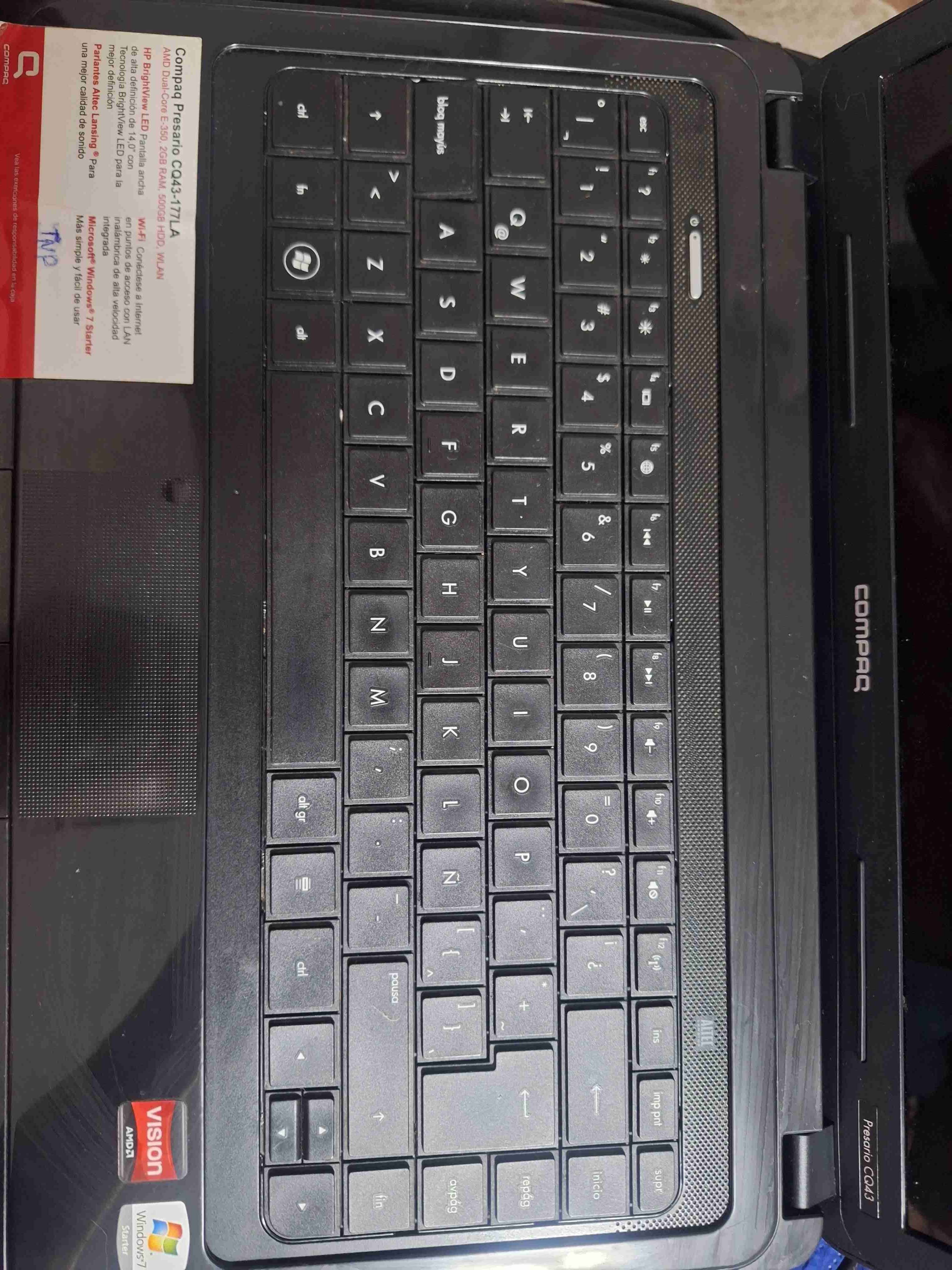 Notebook HP Presario CQ43 - miniatura 2