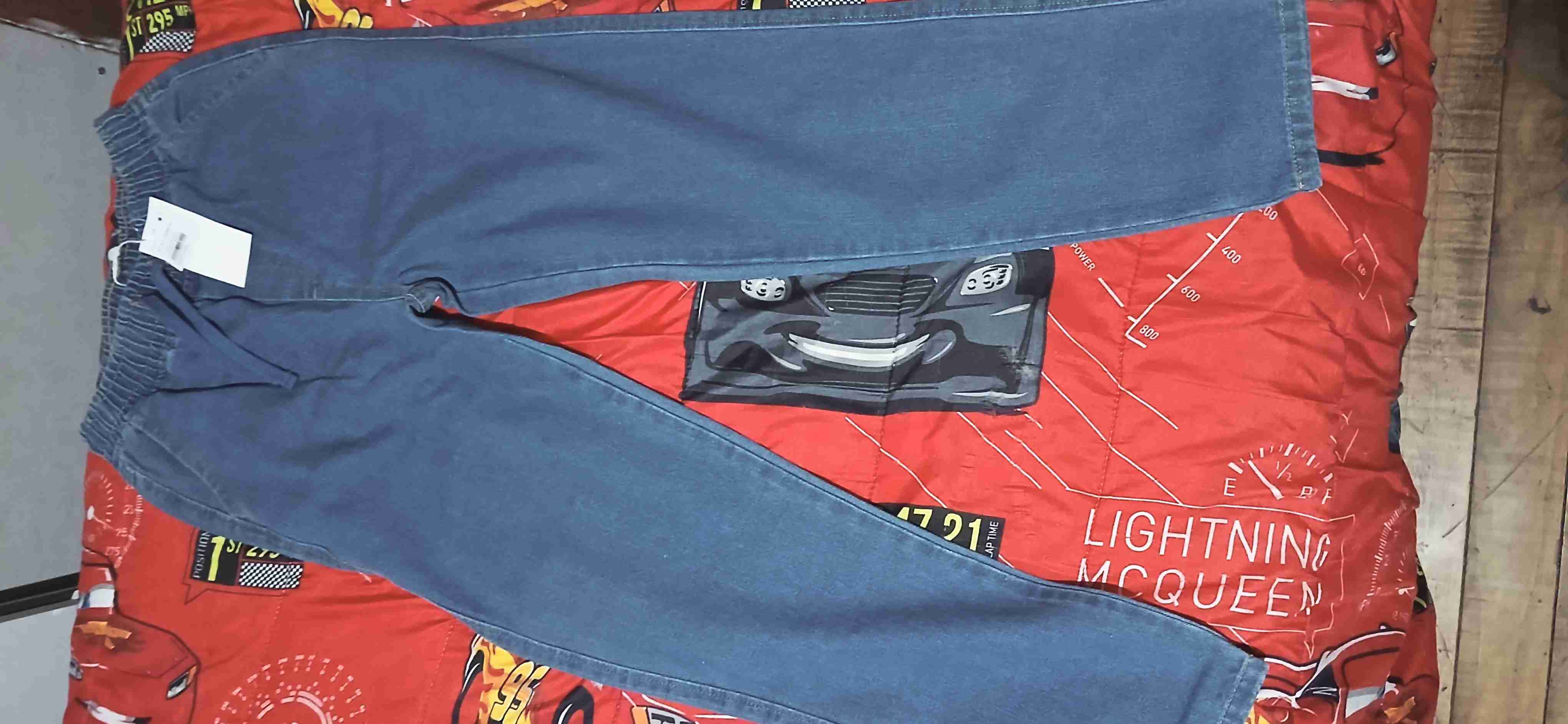 Pantalones de mezclilla azul - miniatura 4