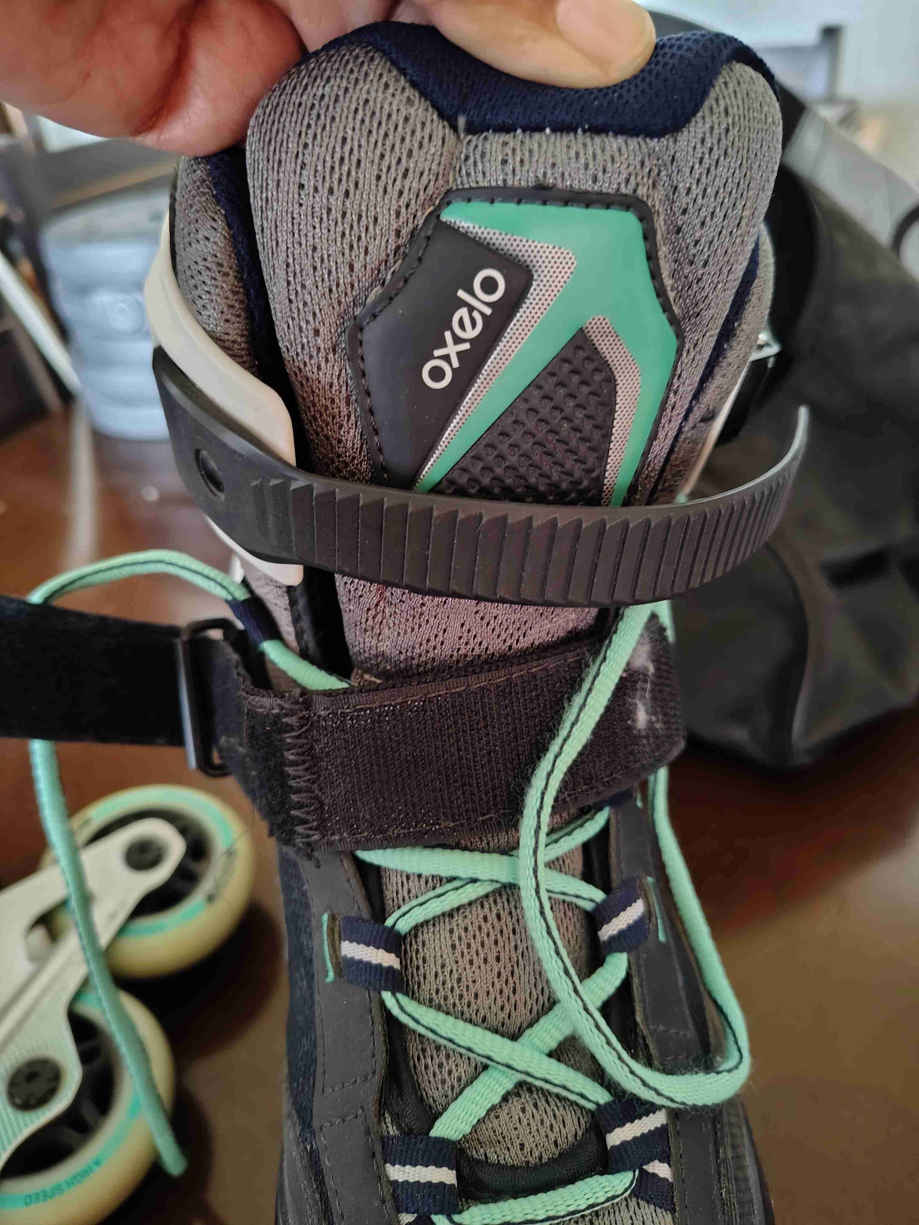 Patines en línea Oxelo grises - miniatura 1