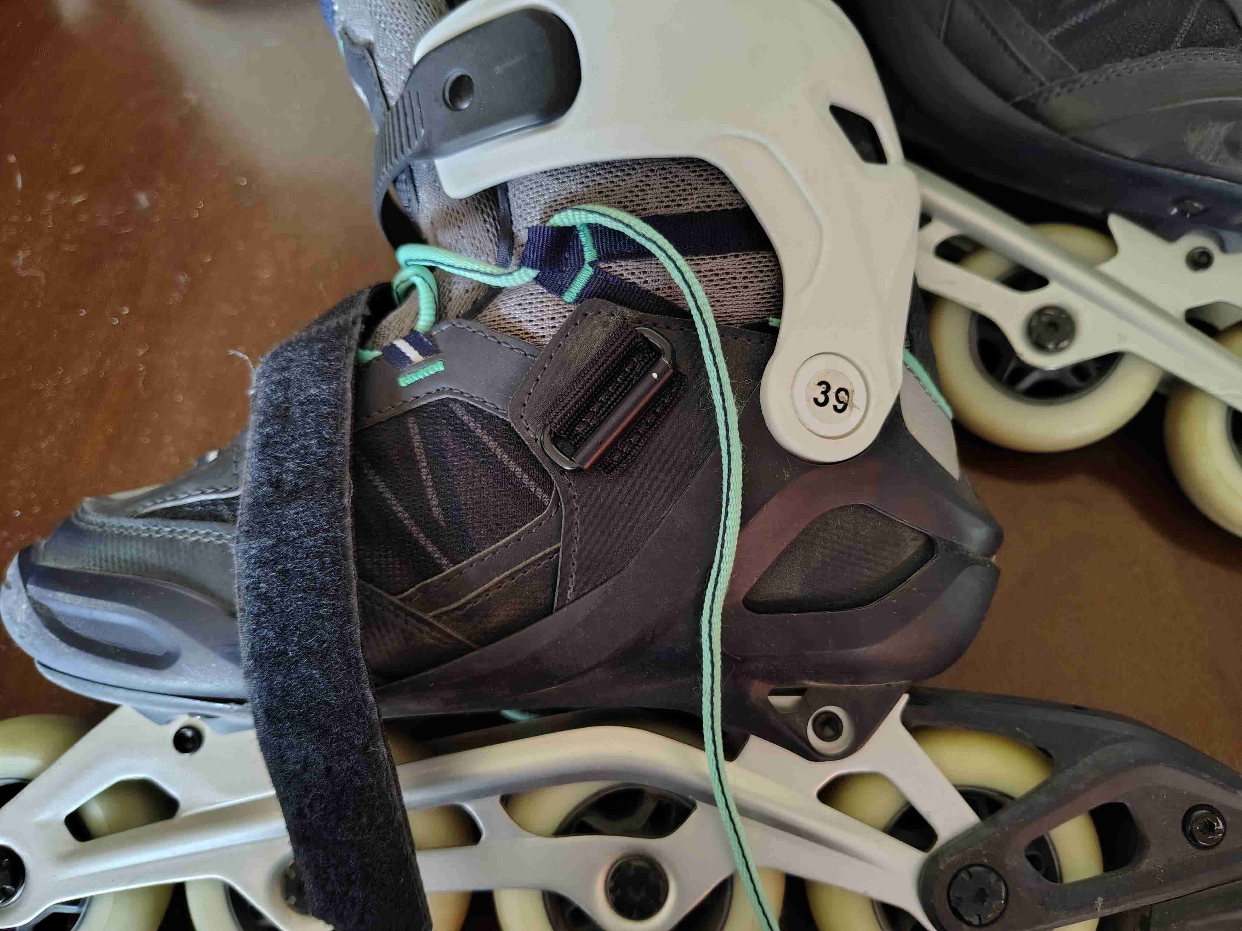 Patines en línea Oxelo grises - miniatura 4