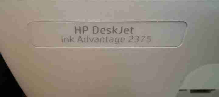 Impresora HP DeskJet Ink Advantage 2375 - miniatura 1