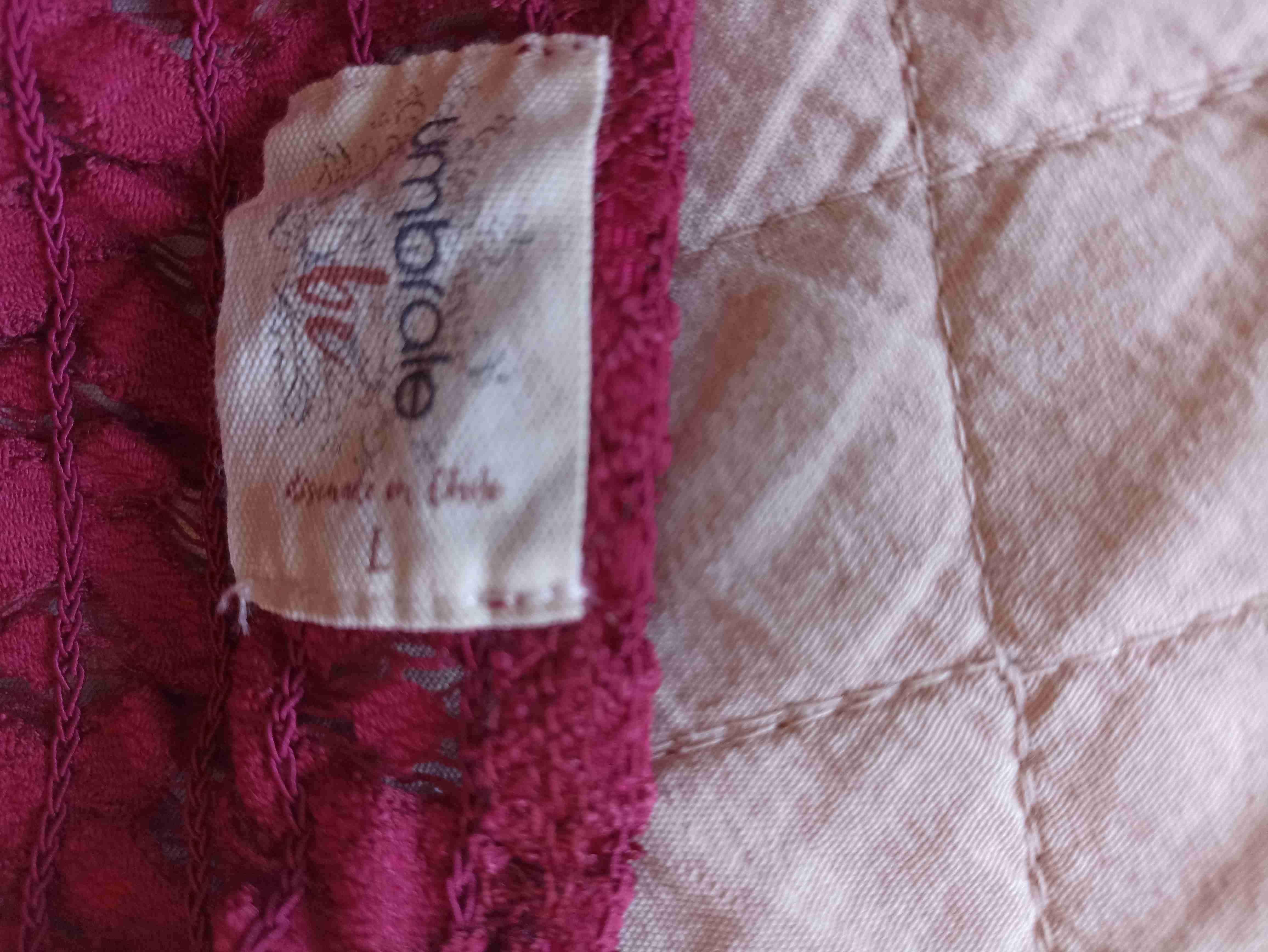 Top de encaje burdeos - miniatura 3