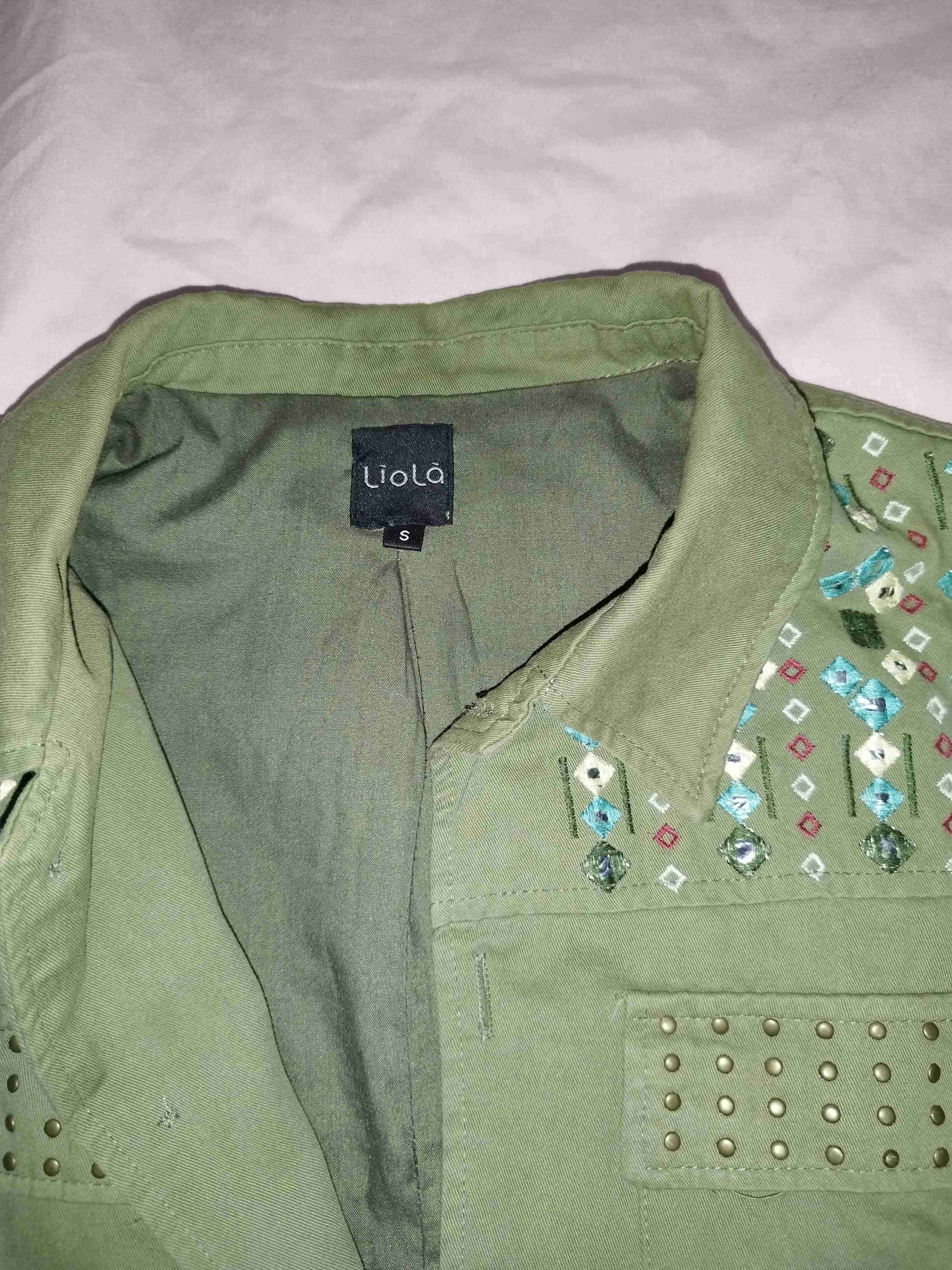 Chaqueta casual con bordado - miniatura 2