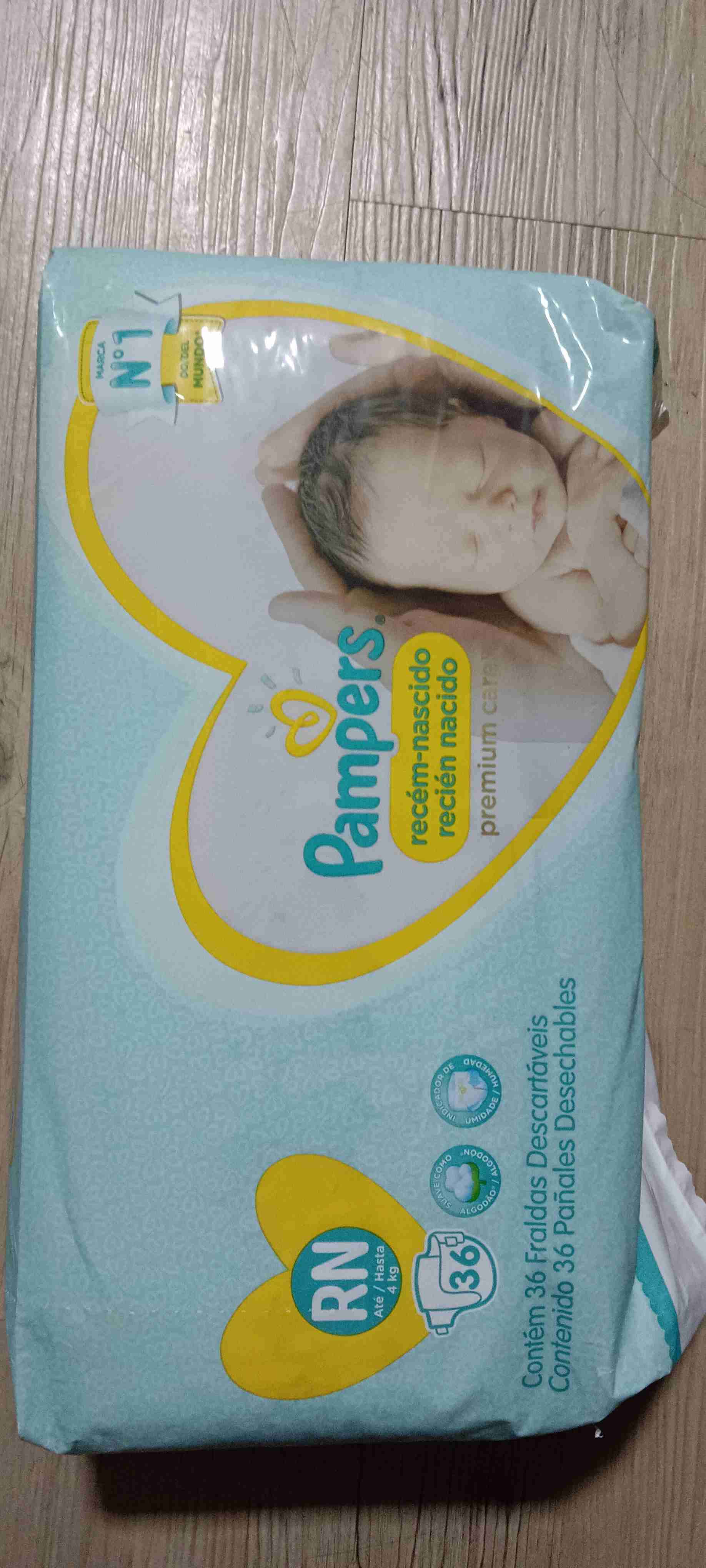 Pañales Pampers recién nacidos - 1