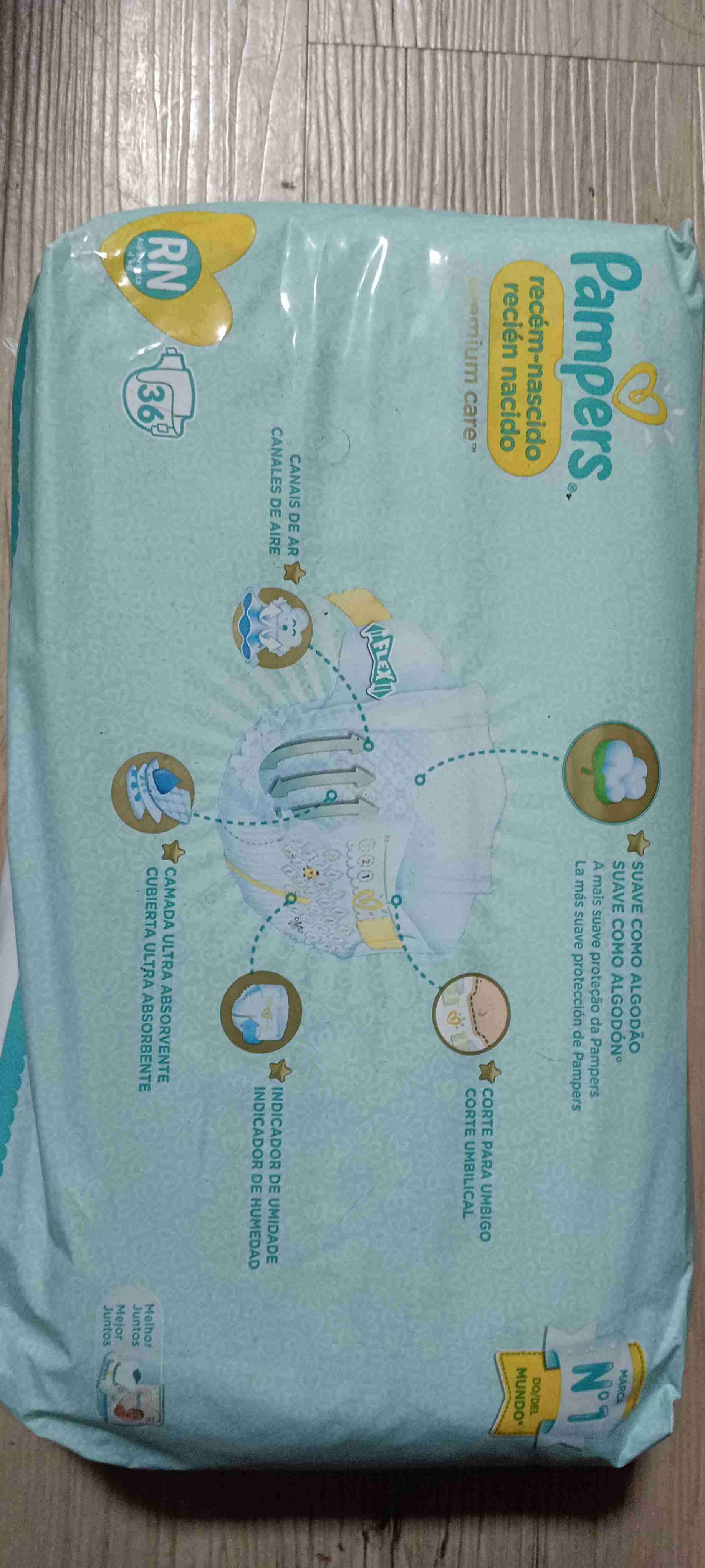 Pañales Pampers recién nacidos - 2