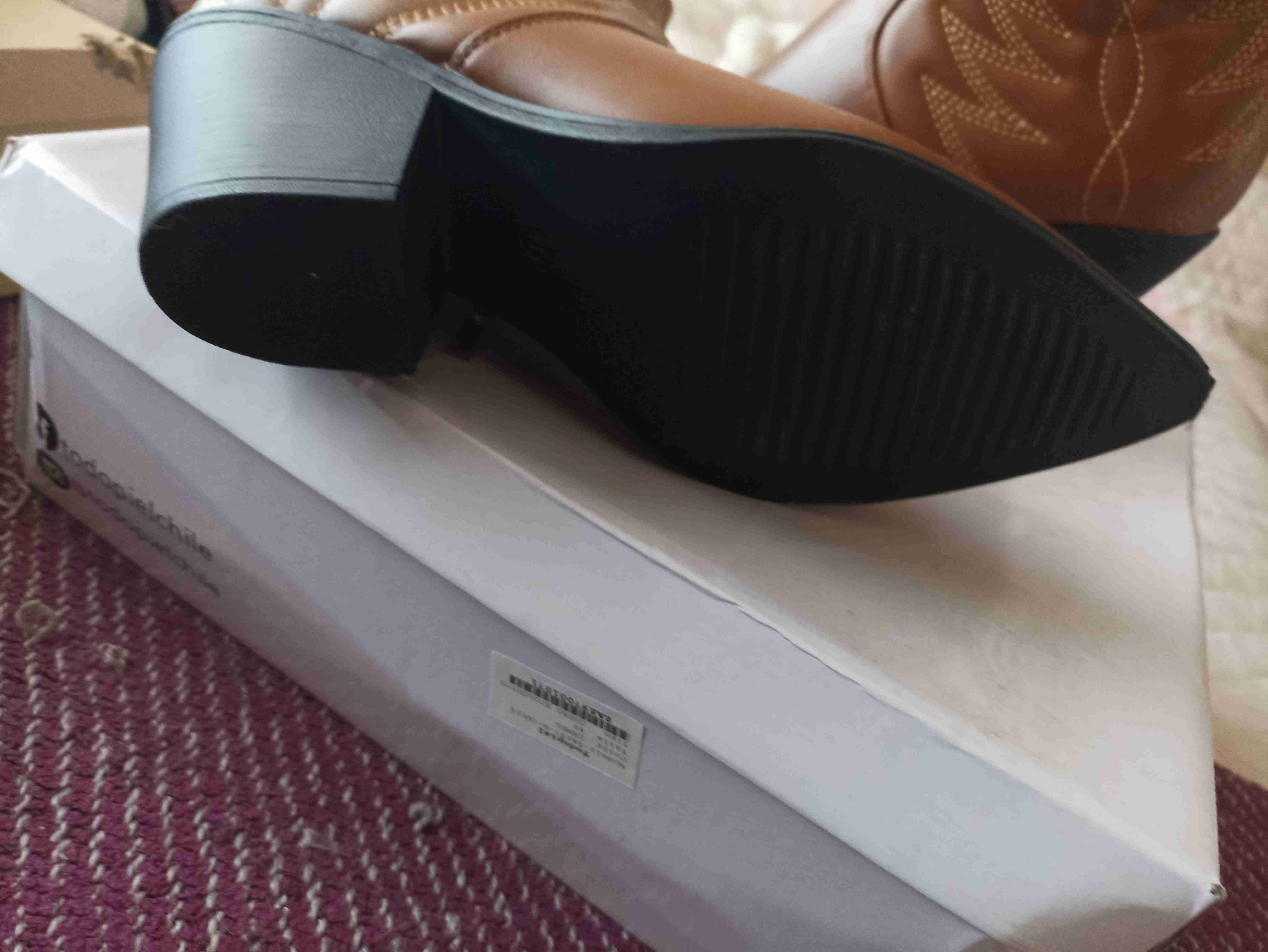 Botines vaqueros marrones - miniatura 4