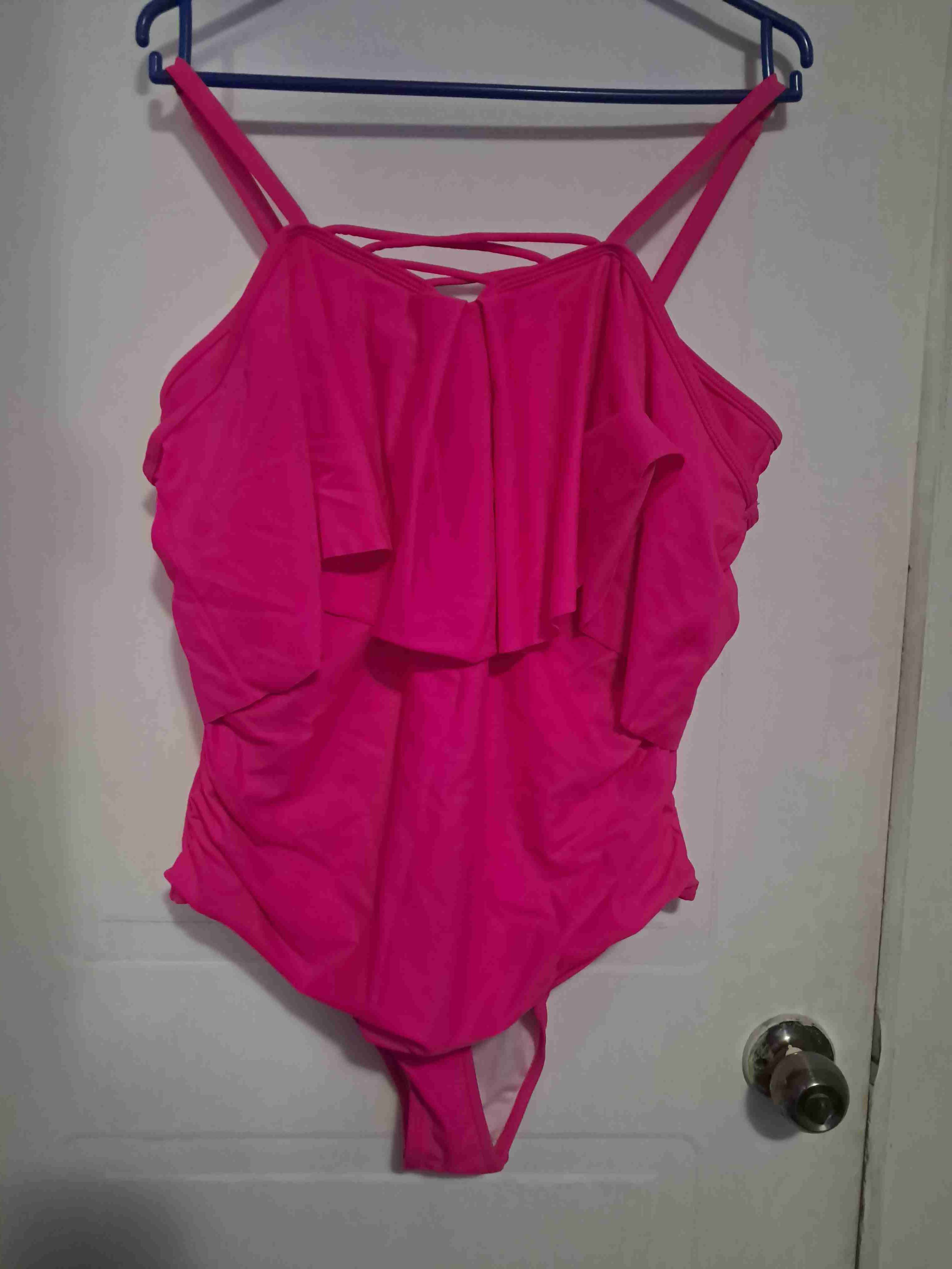 Traje de baño fucsia - miniatura 2