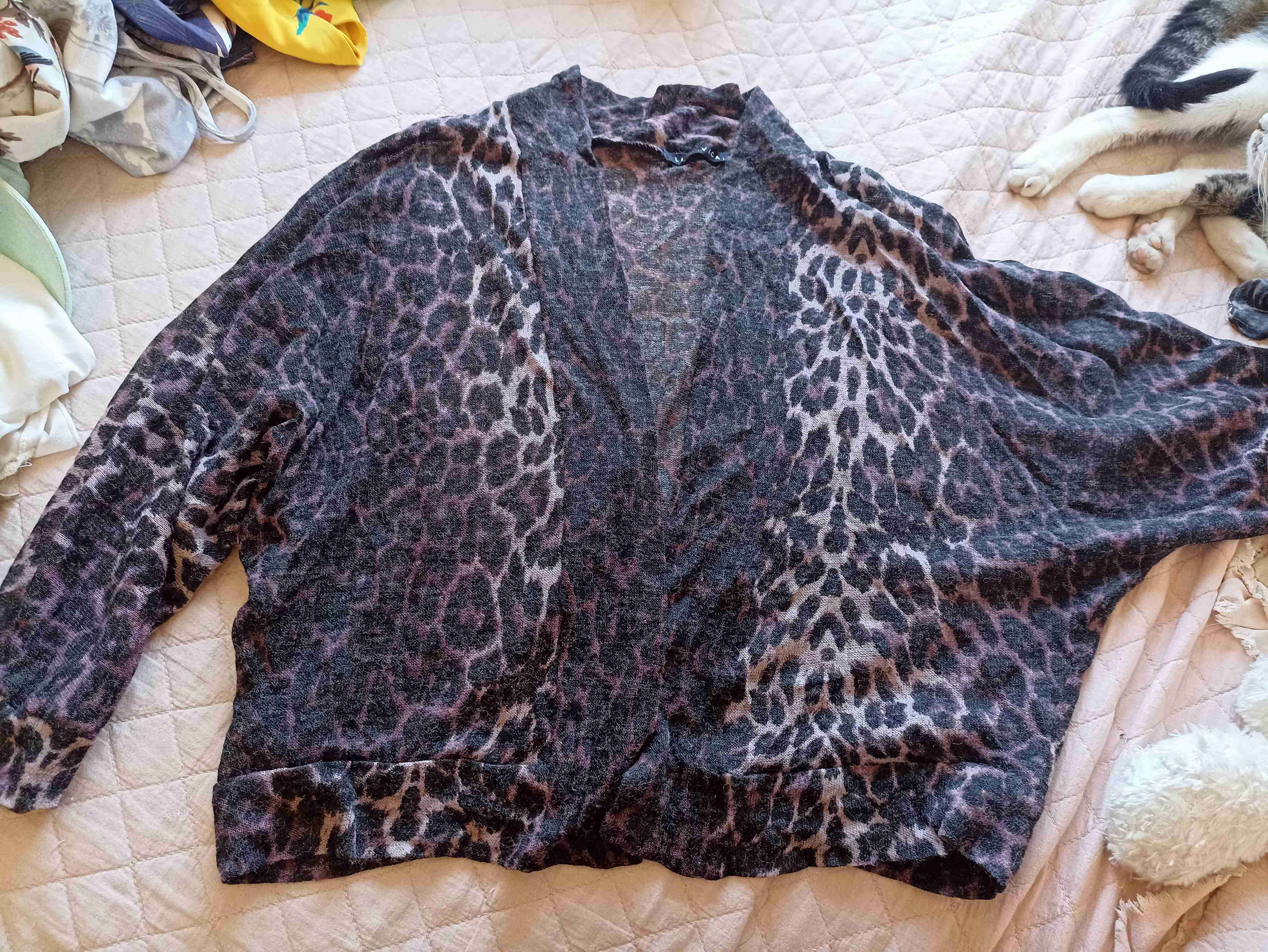 Cardigan animal print - 1