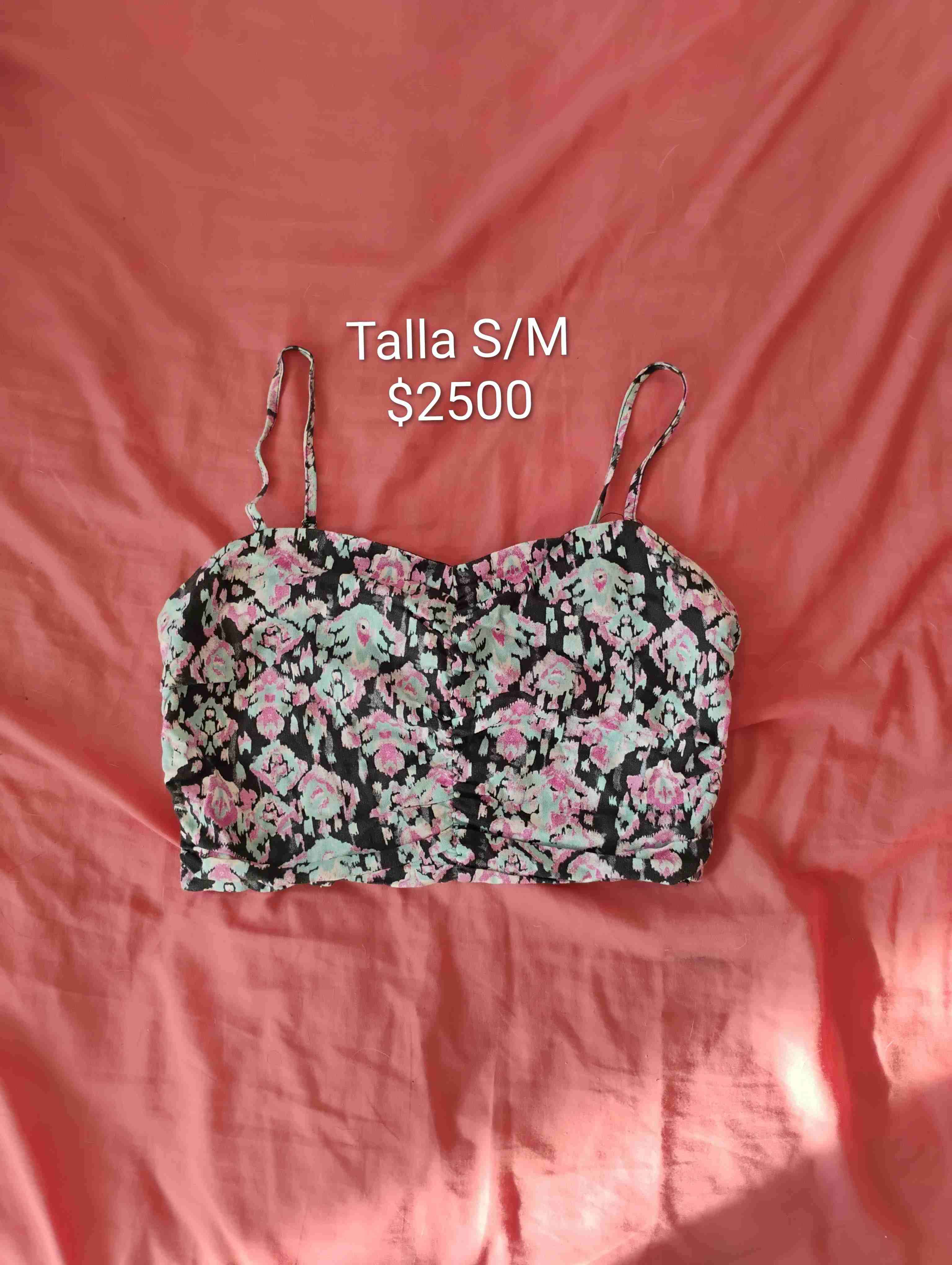 Top floreado mujer S/M