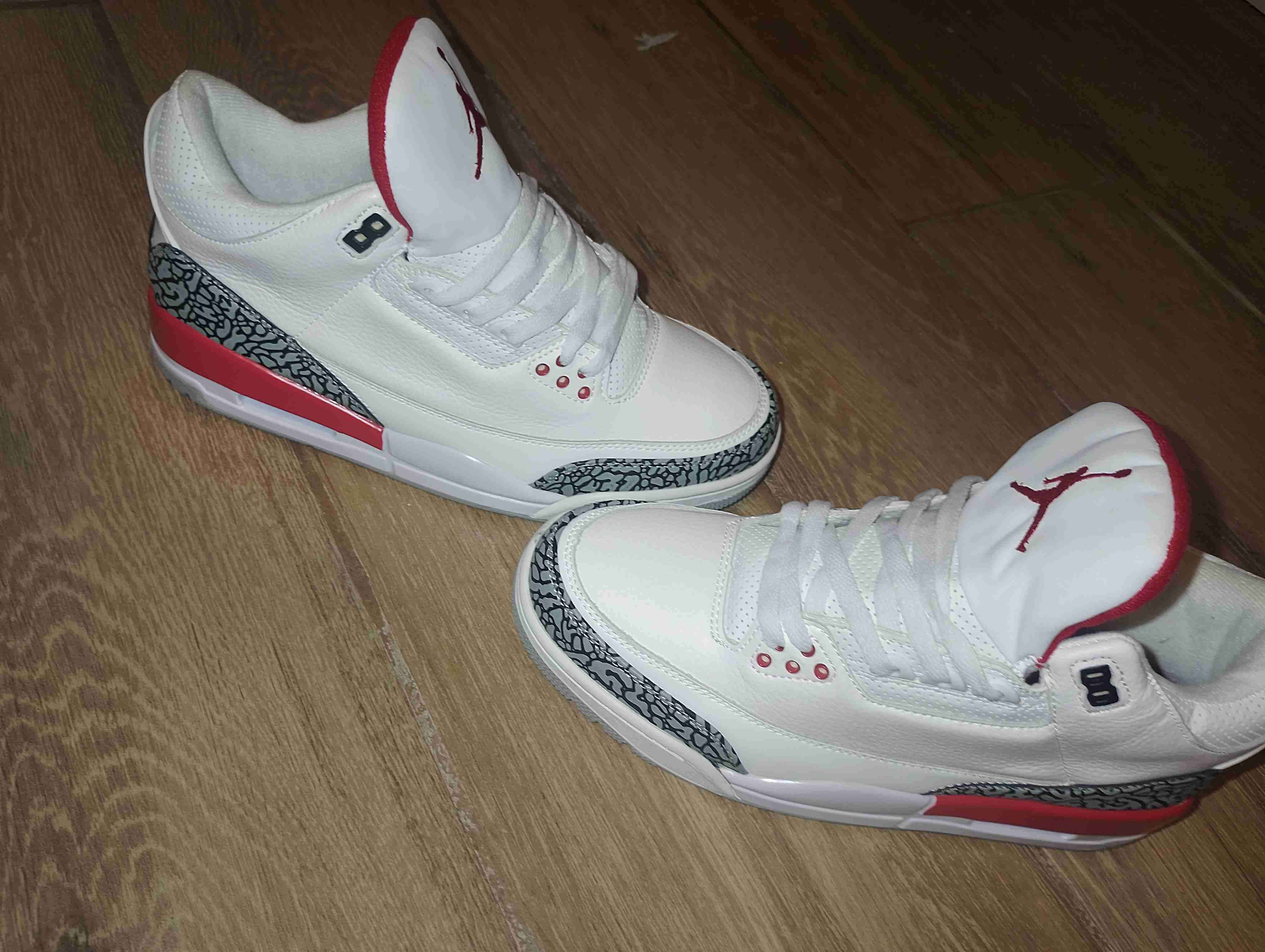 Zapatillas jordan 3 fire red - miniatura 1