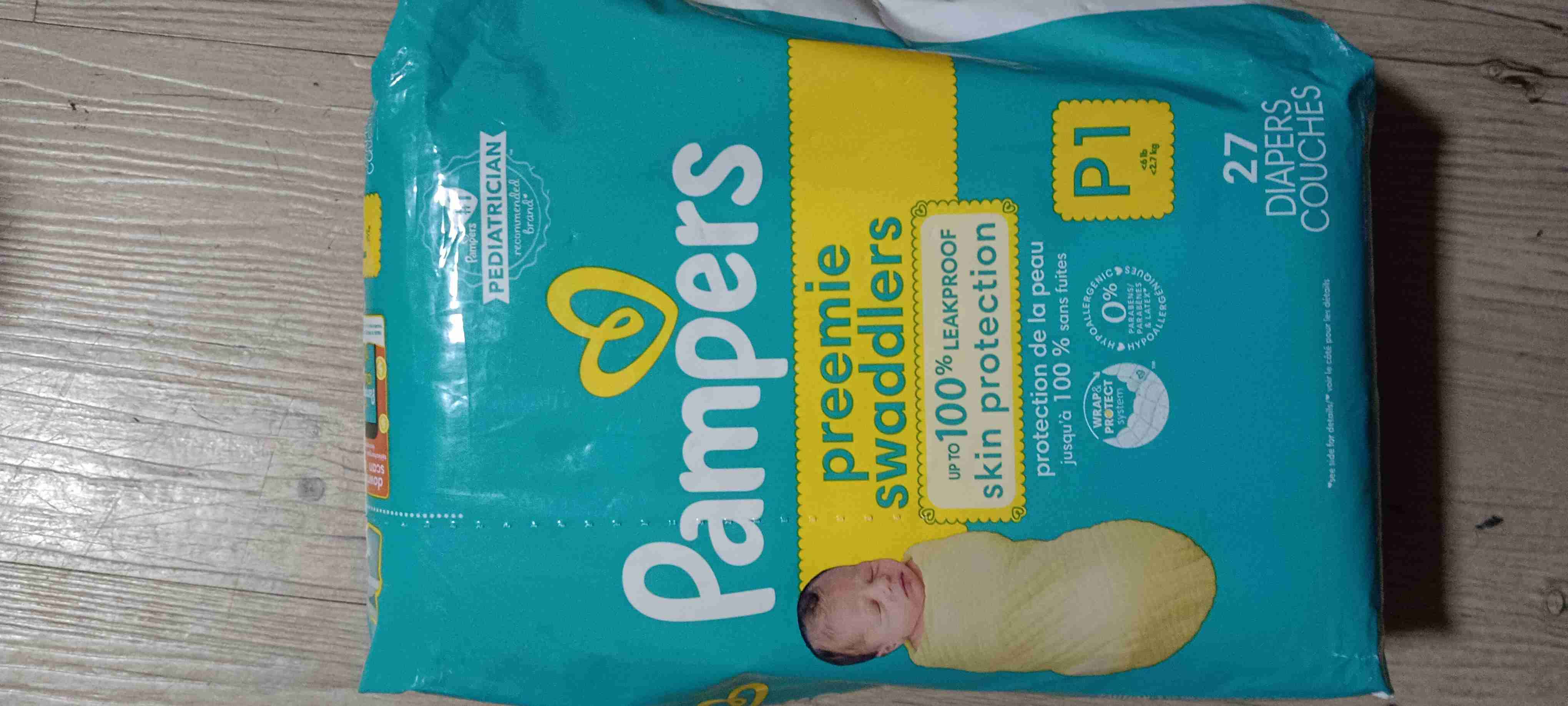 Pañales Pampers P1 Prematuros - miniatura 1