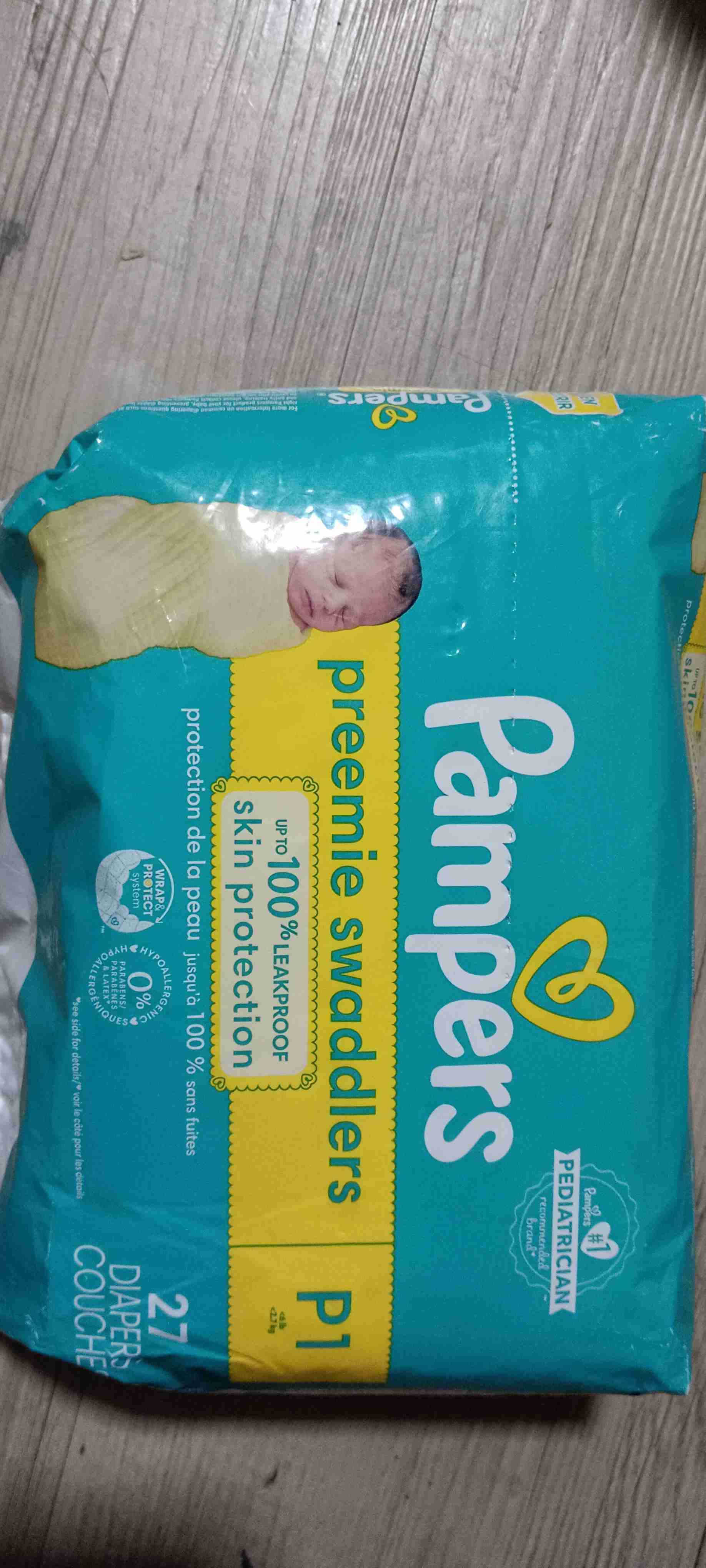 Pañales Pampers P1 Prematuros - miniatura 2