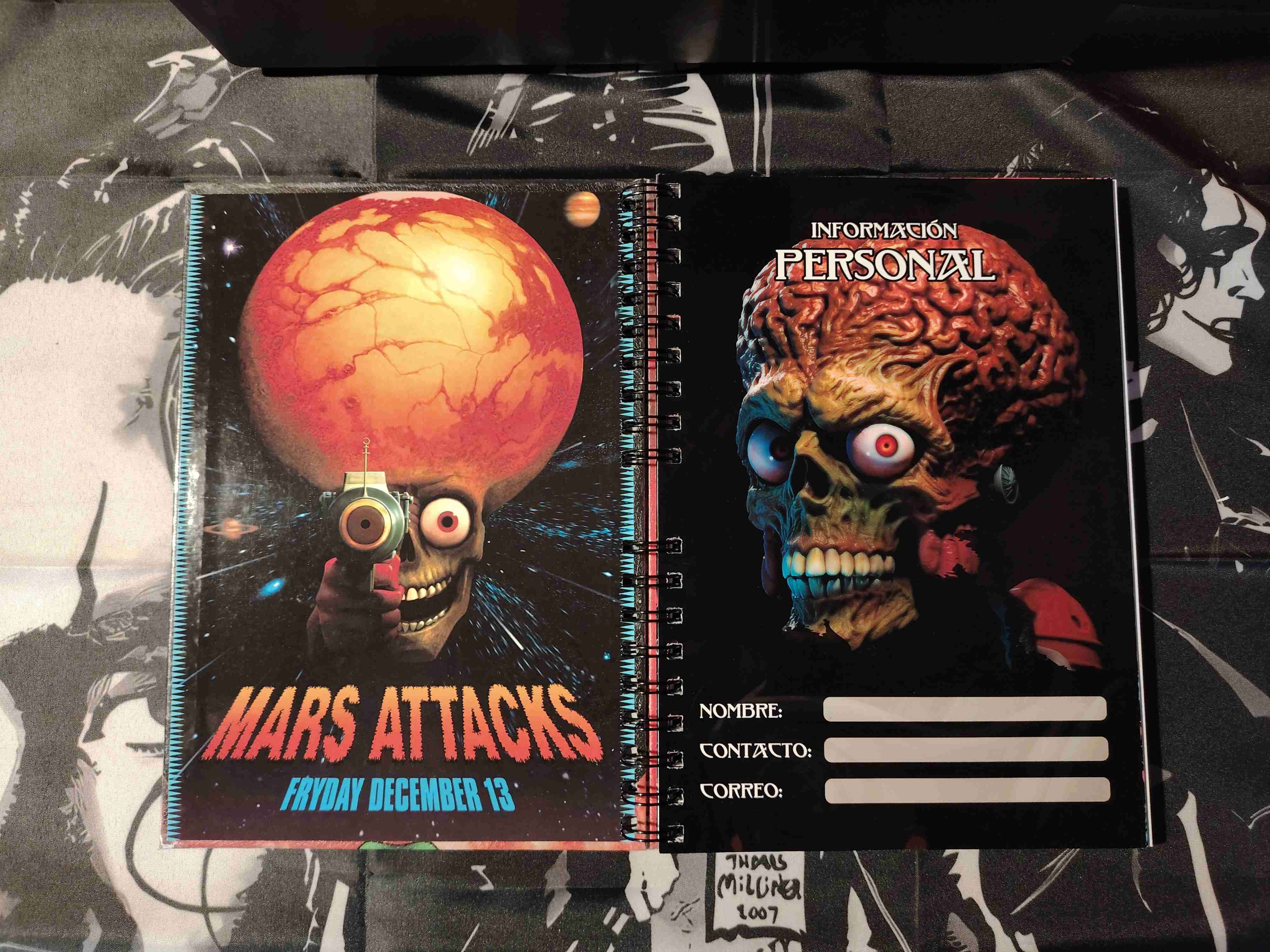 Agenda Mars Attacks - 2