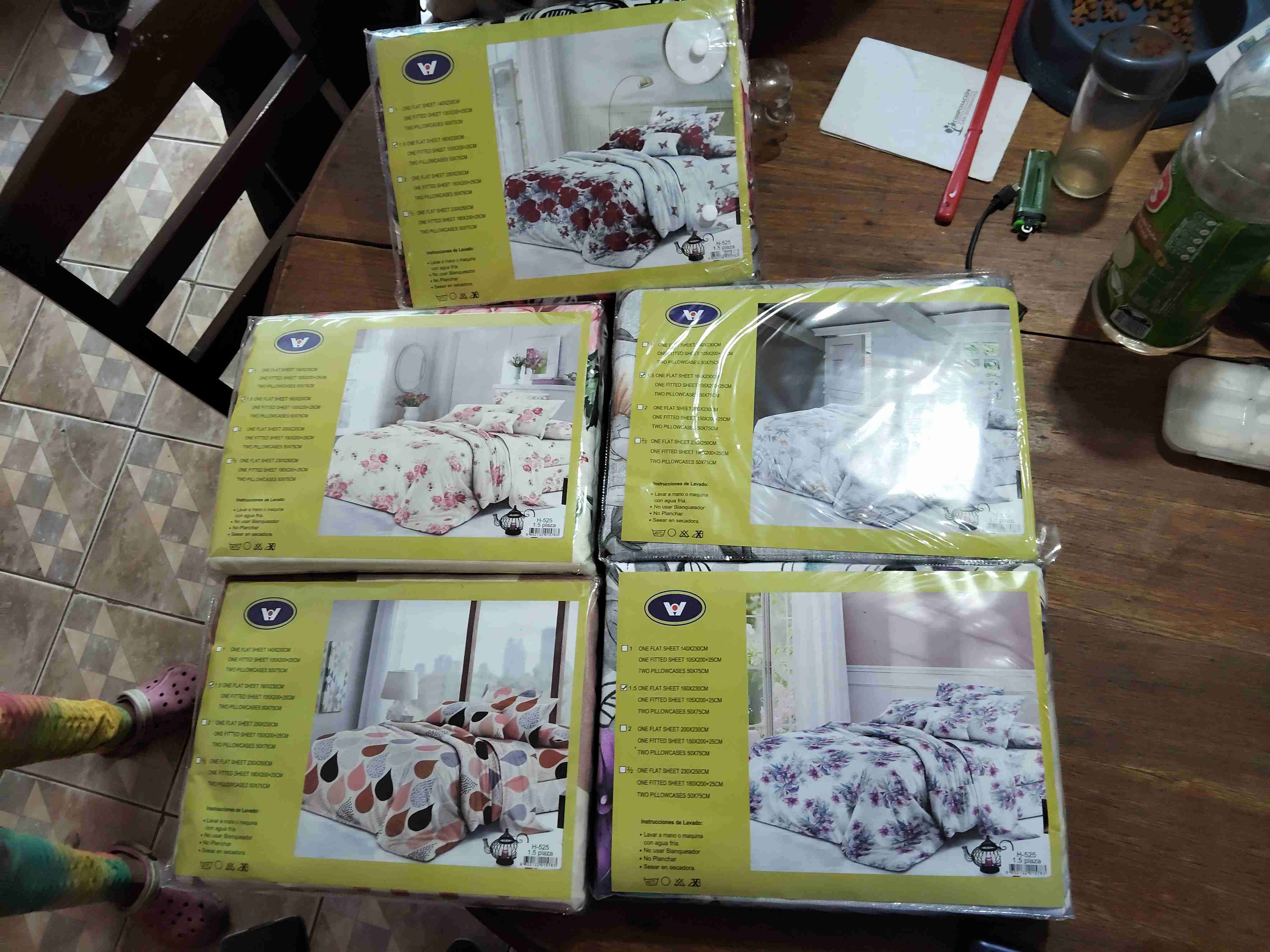 Juego de sábanas estampadas - miniatura 1