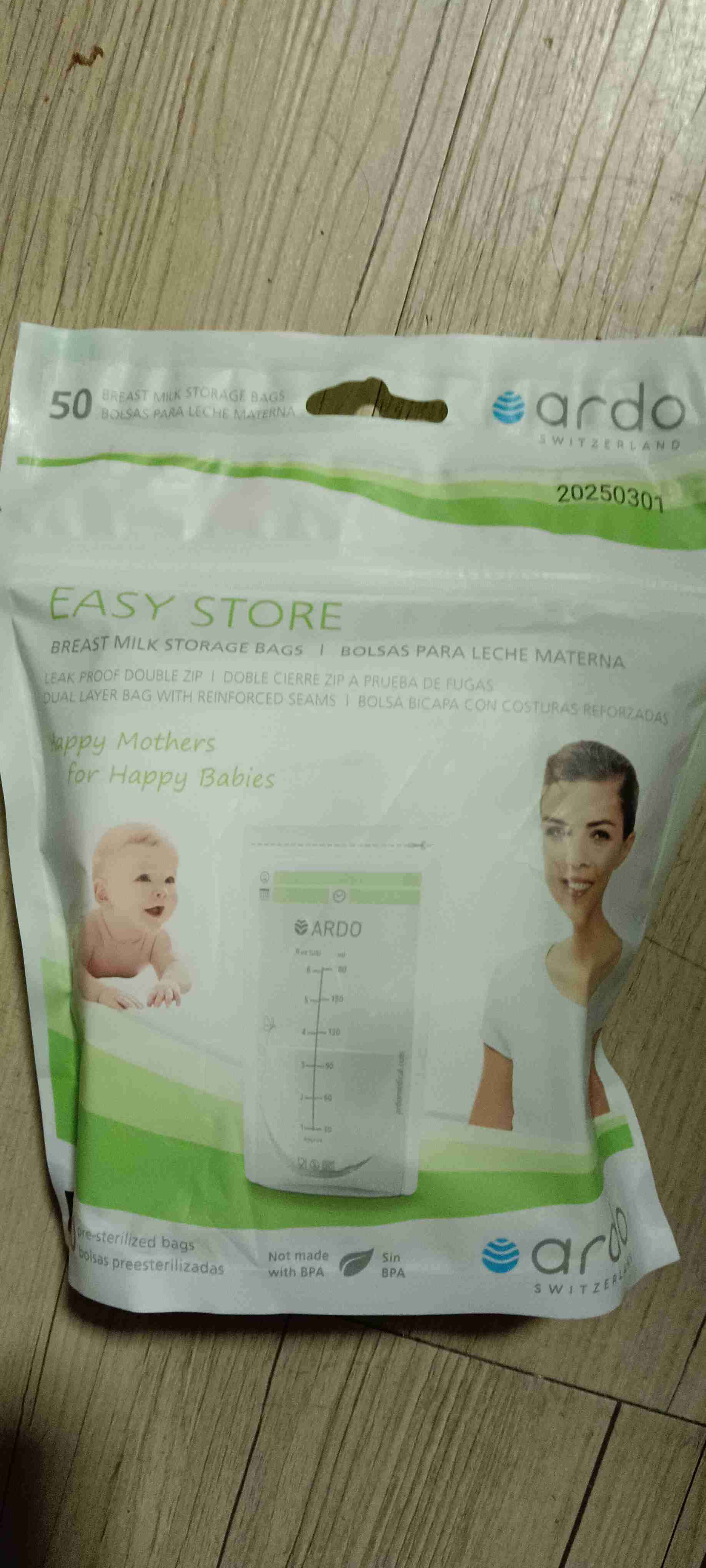 Bolsas Ardo para leche materna - 1