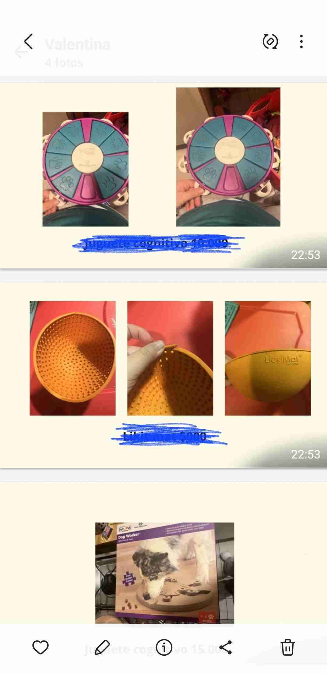 Juguete interactivo para perros