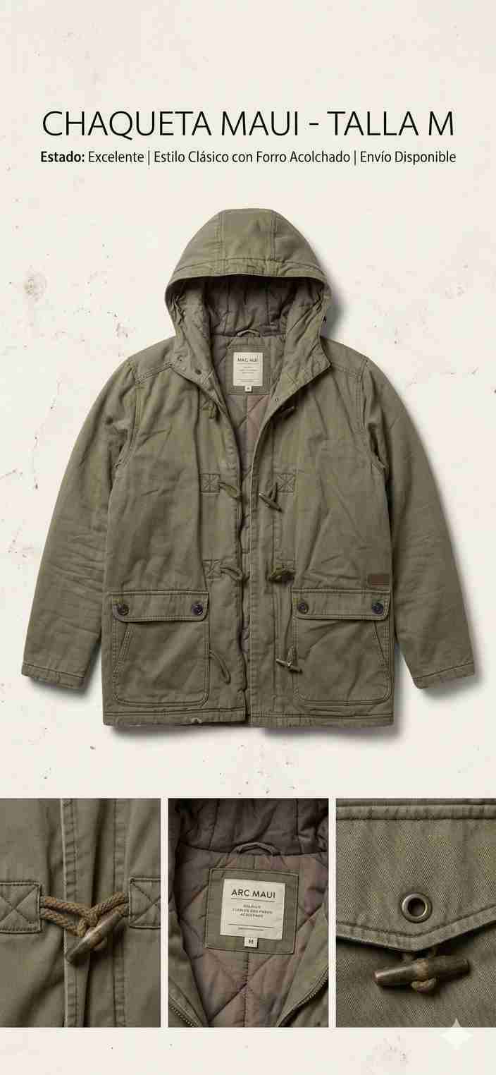 Chaqueta Maui clásica verde - miniatura 1
