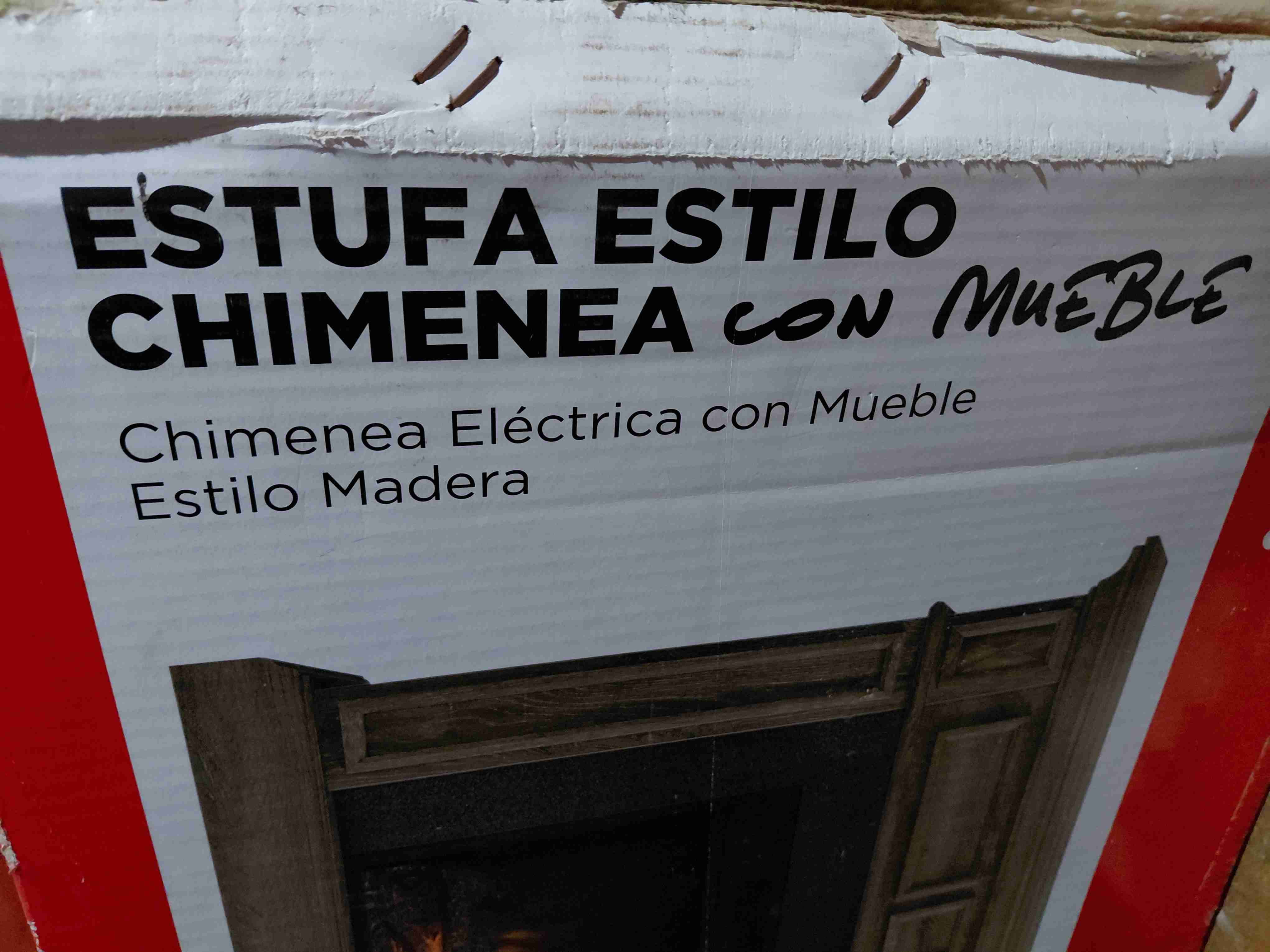Estufa eléctrica con mueble - miniatura 1