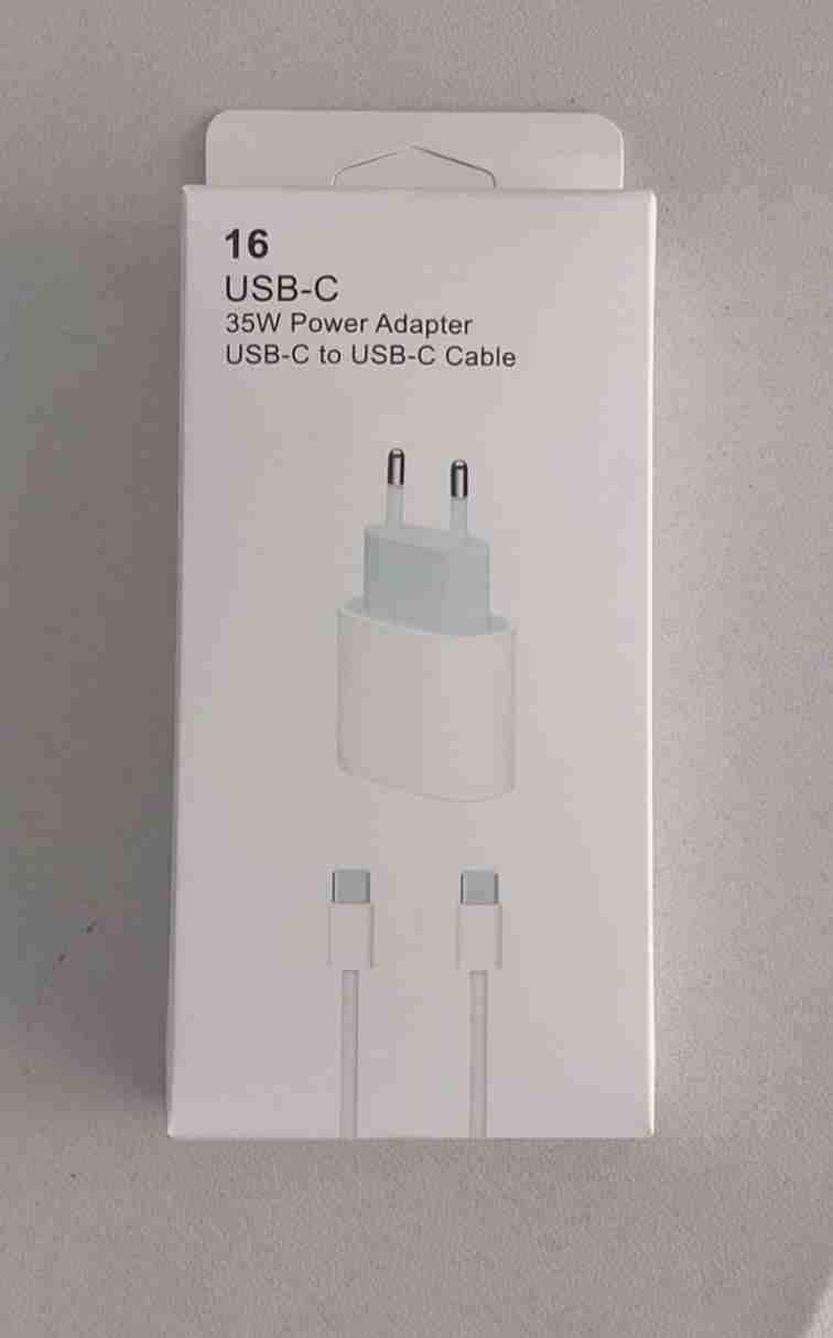 Cargador USB tipo c blanco - 2