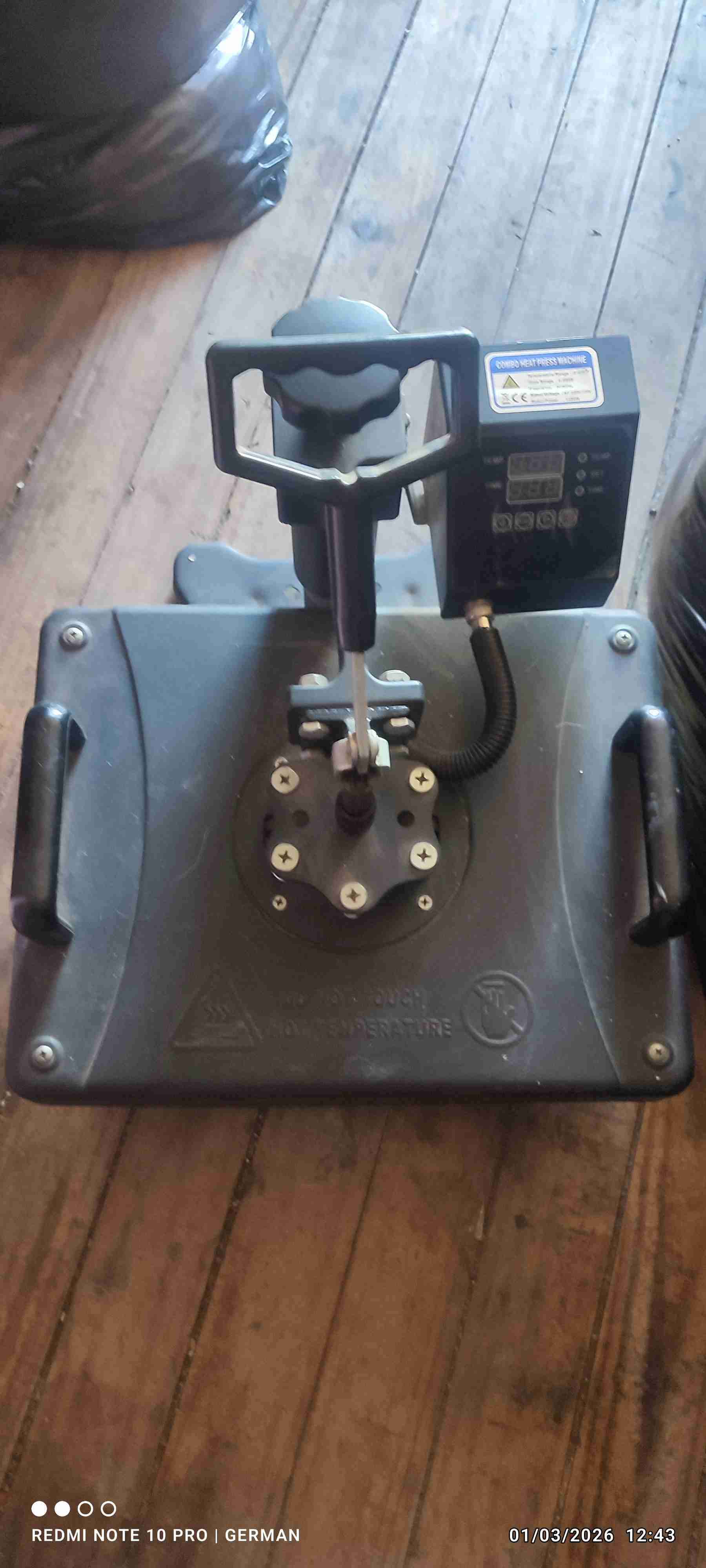 Máquina de prensado térmico combo - miniatura 1