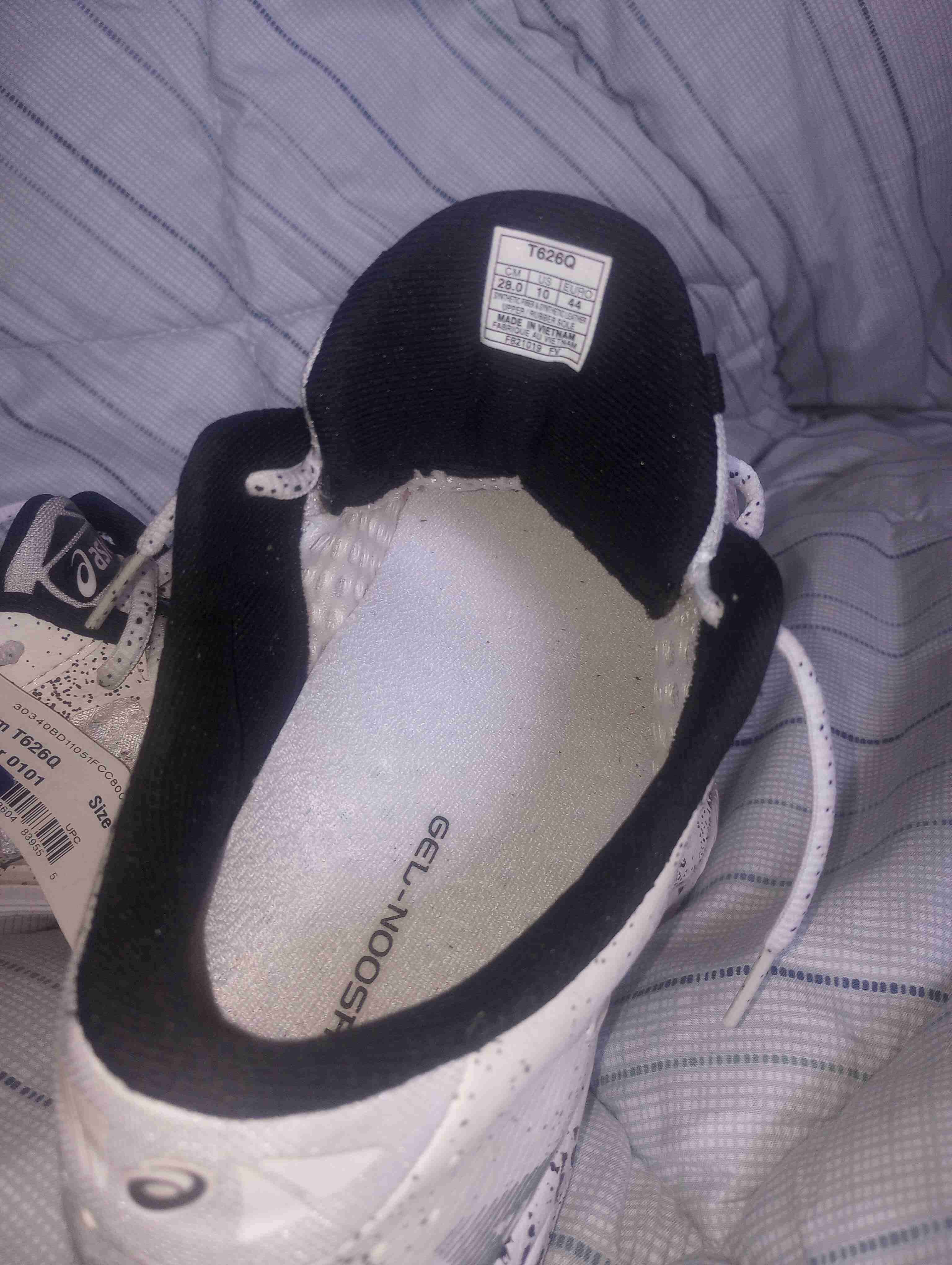 Zapatillas deportivas Asics blancas #42 - 4