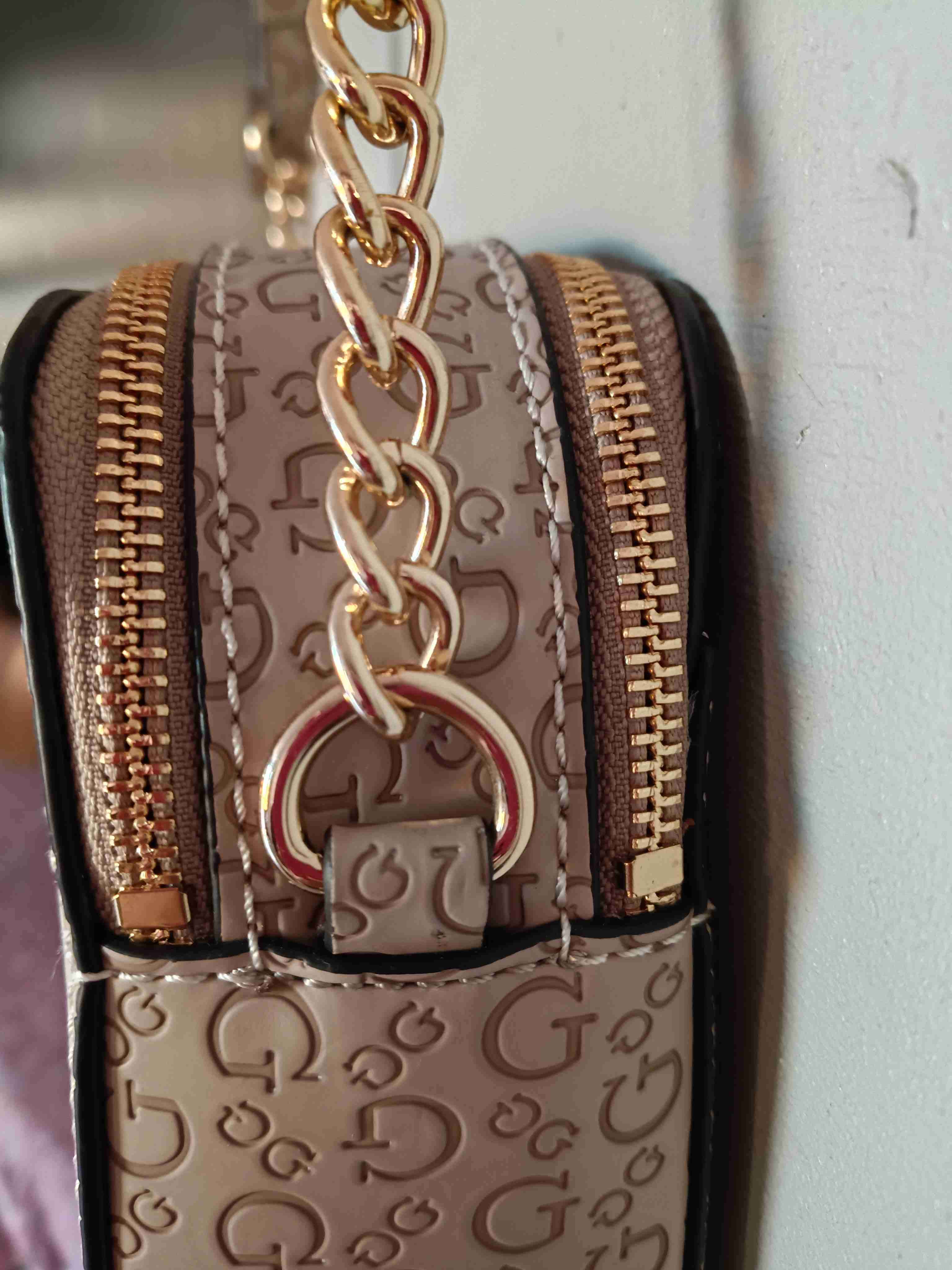 Cartera cruzada Guess beige - miniatura 2