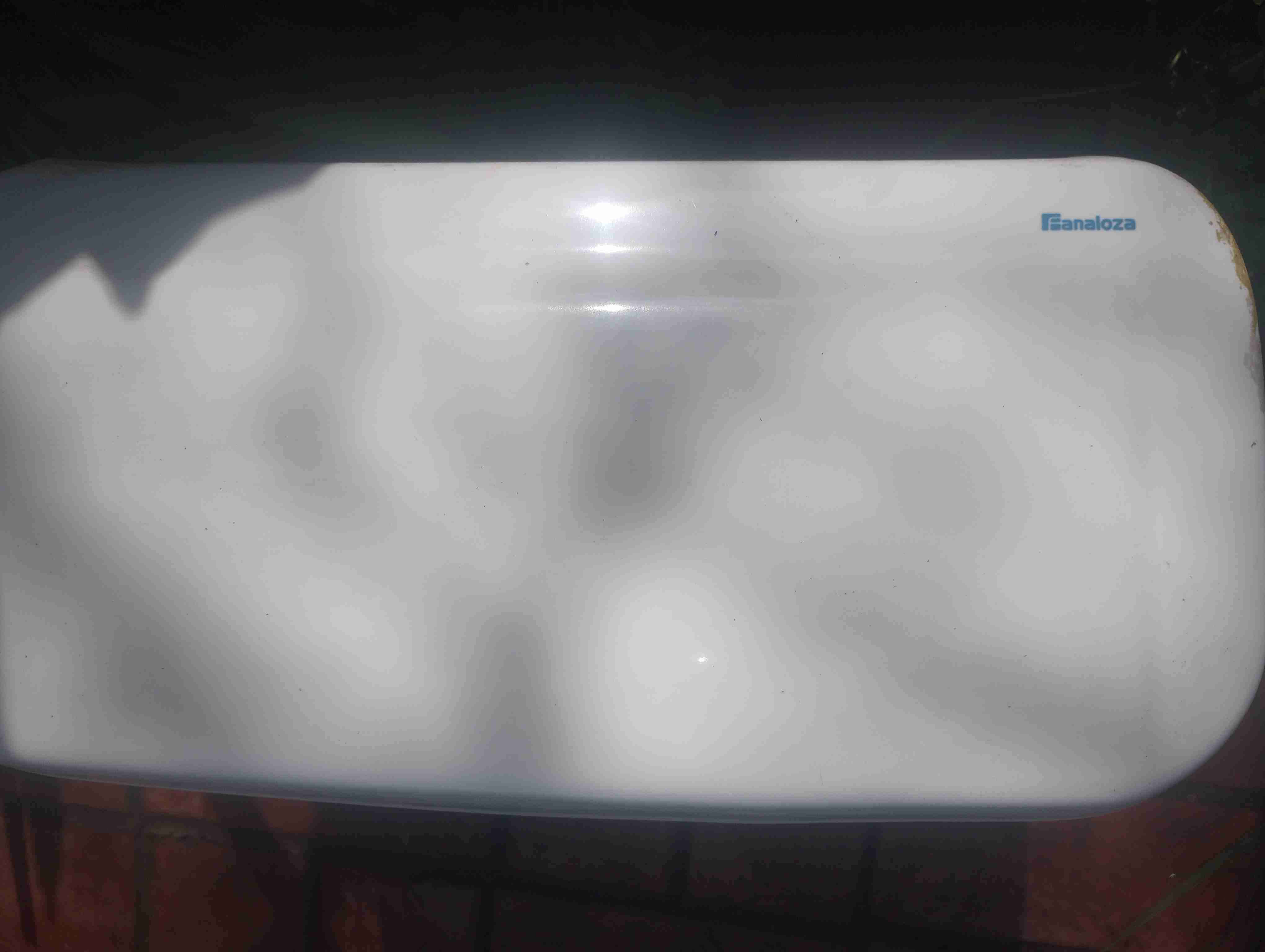 Estanque de WC blanco FANALOZA - 2