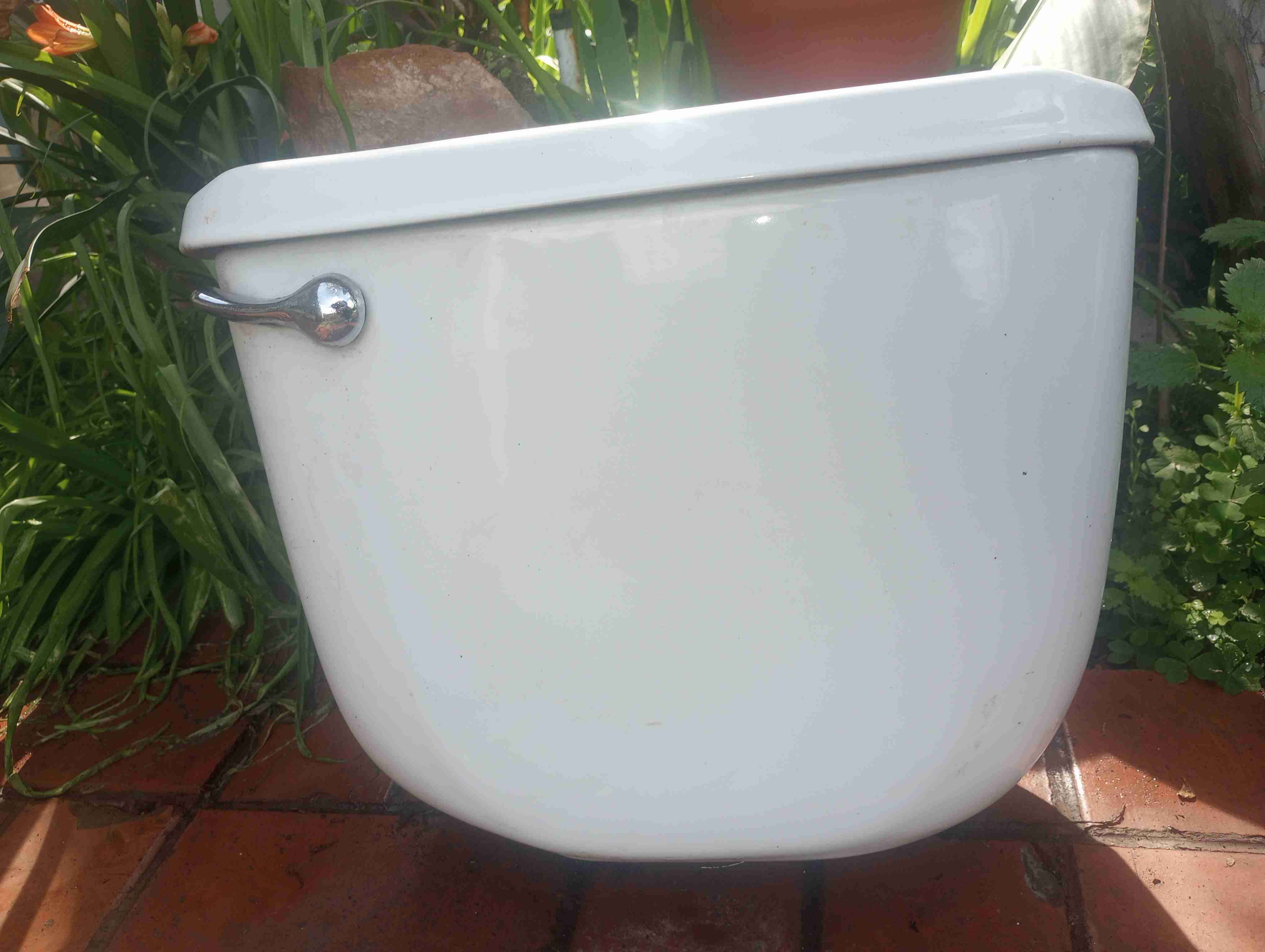 Estanque de WC blanco FANALOZA - 4