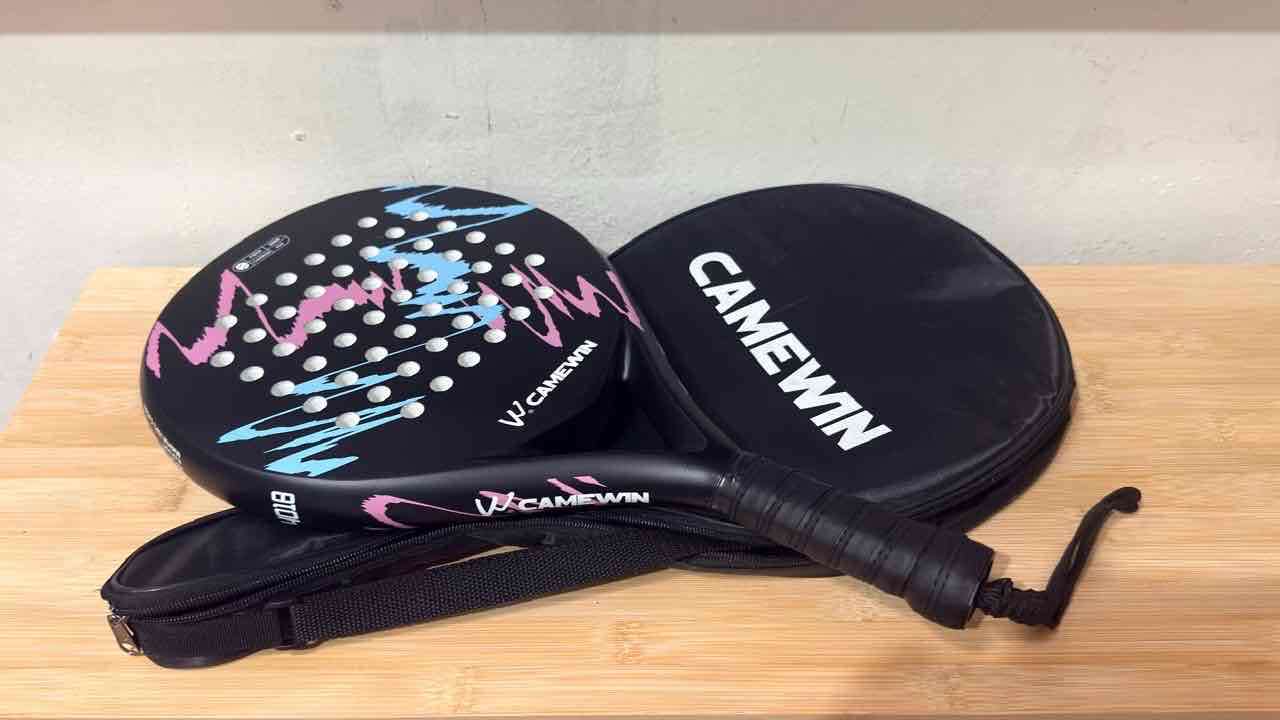 Pala de pádel CAMEWIN negra
