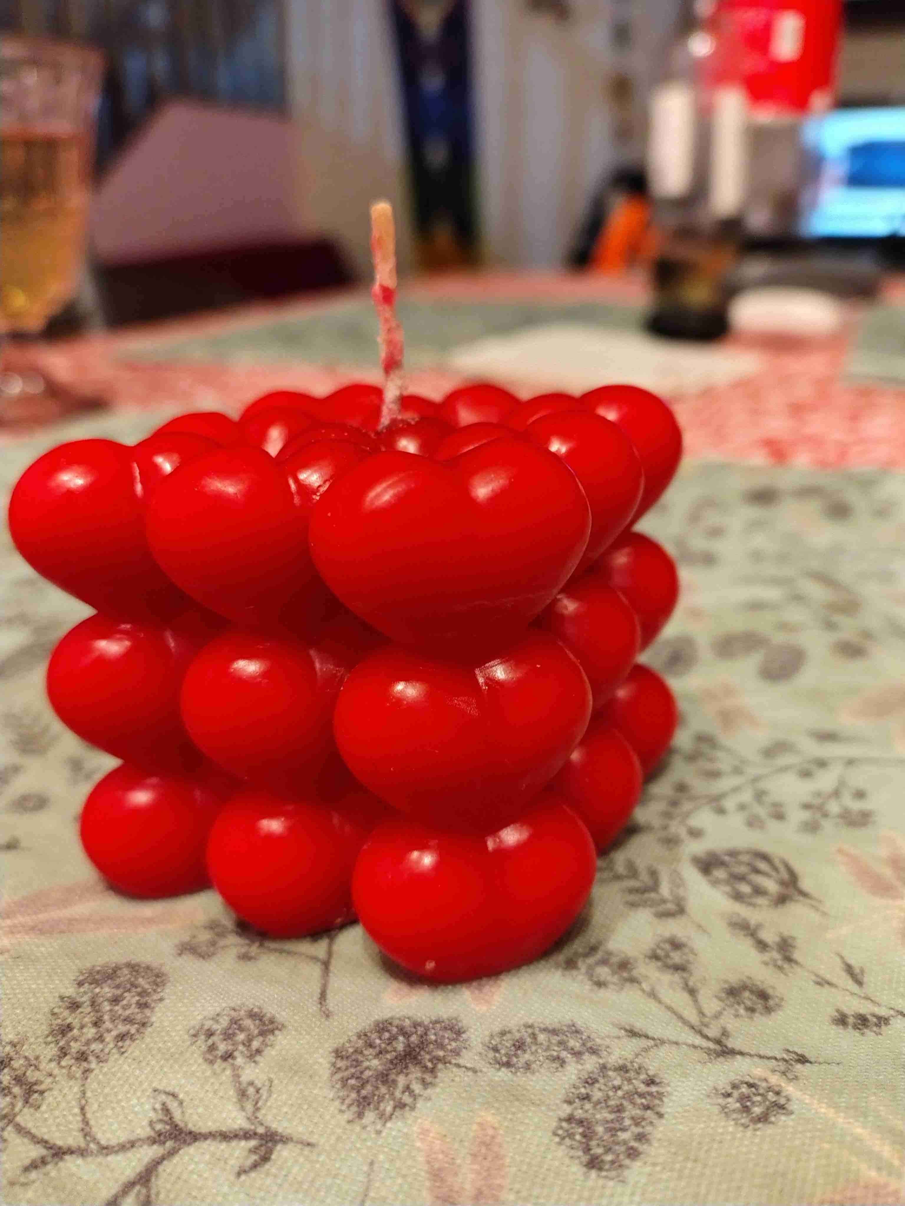 Vela decorativas corazones - 3