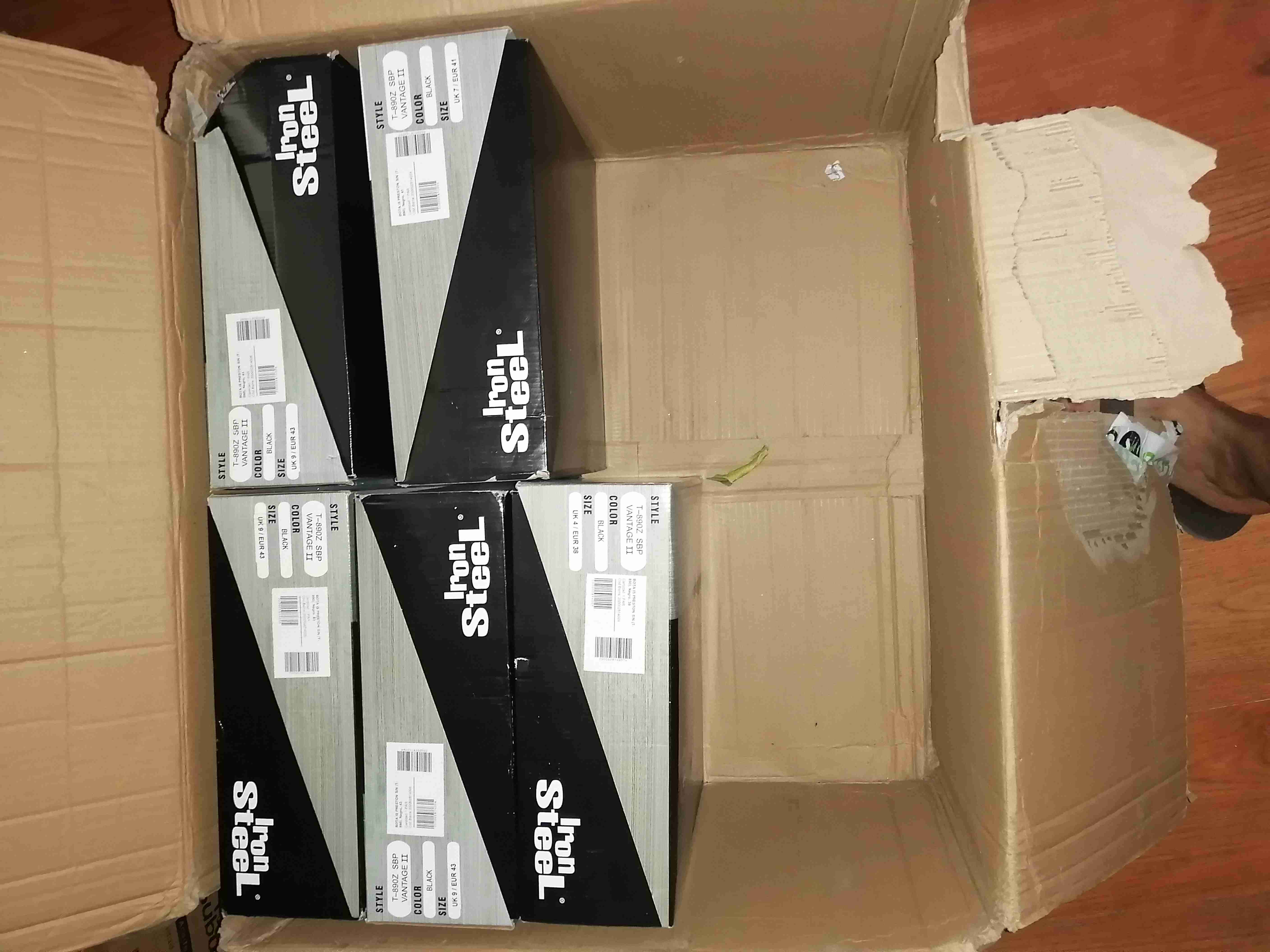 Bota seguridad cuero Iron Steel - 2