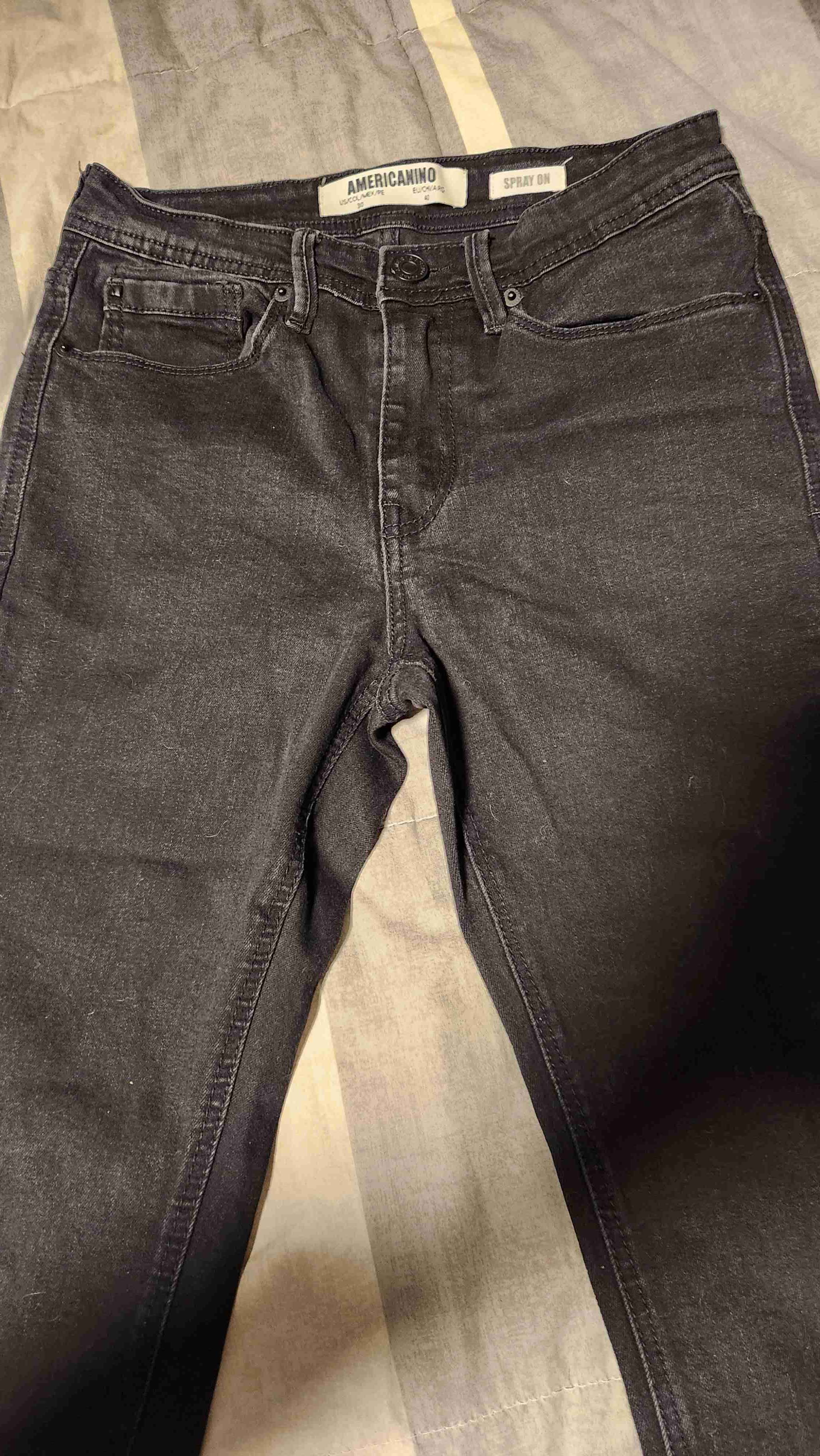 Jeans negro Americanino - miniatura 1