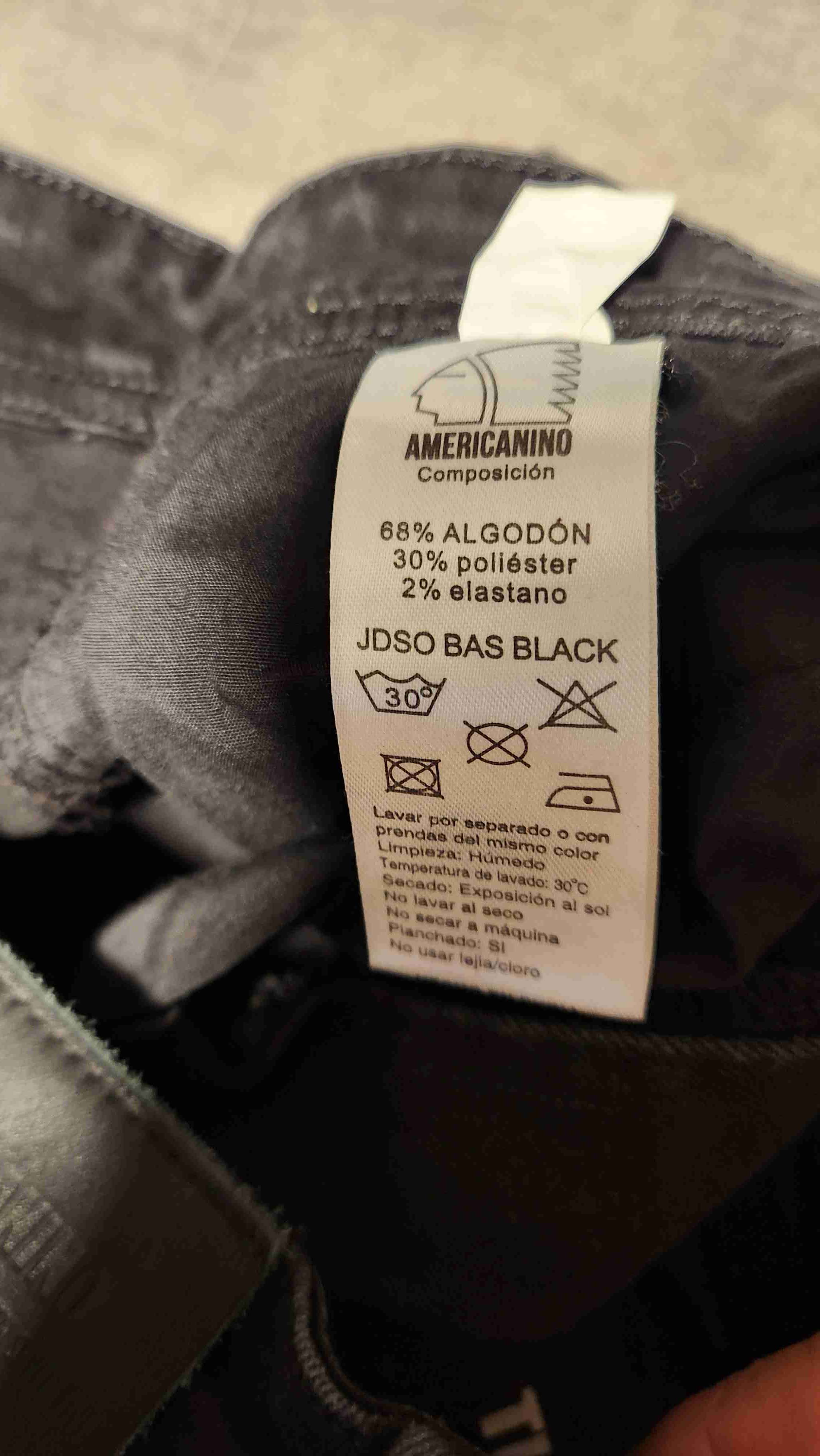 Jeans negro Americanino - miniatura 3
