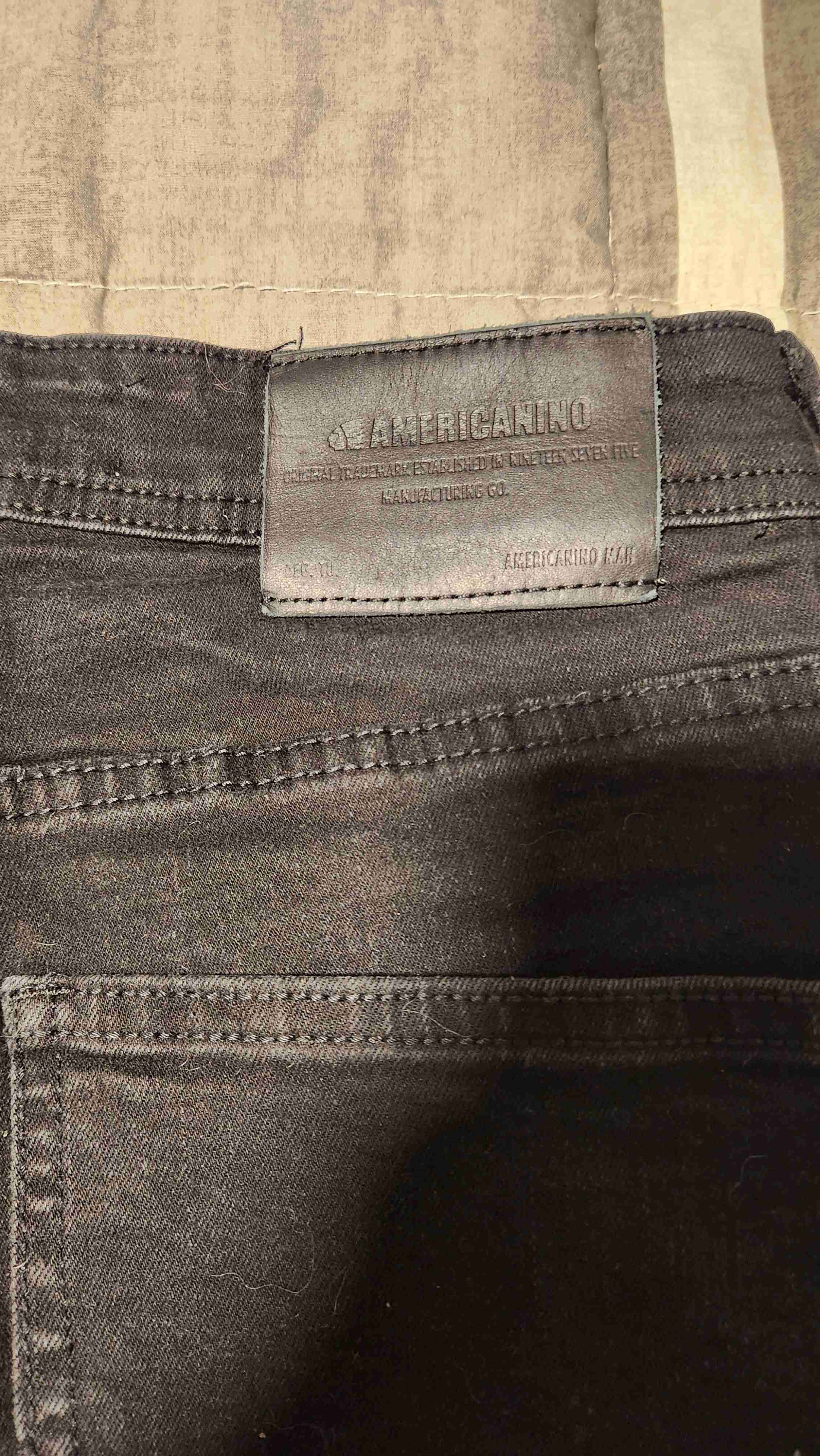 Jeans negro Americanino - miniatura 4