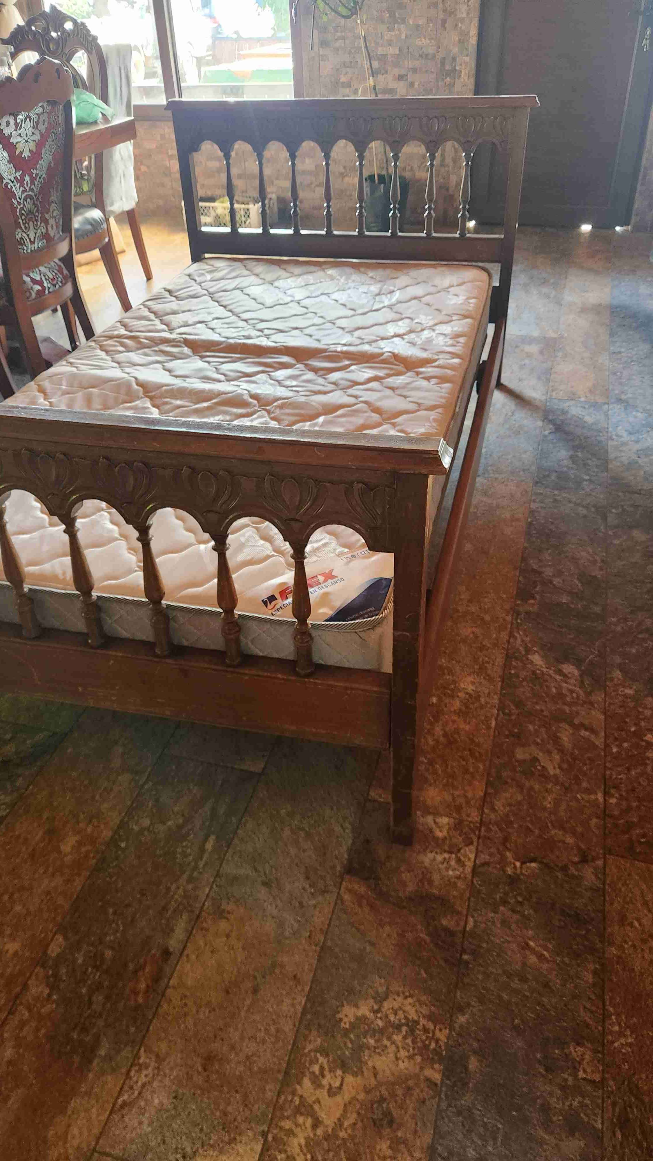 Cama vintage con colchón Flex - 2