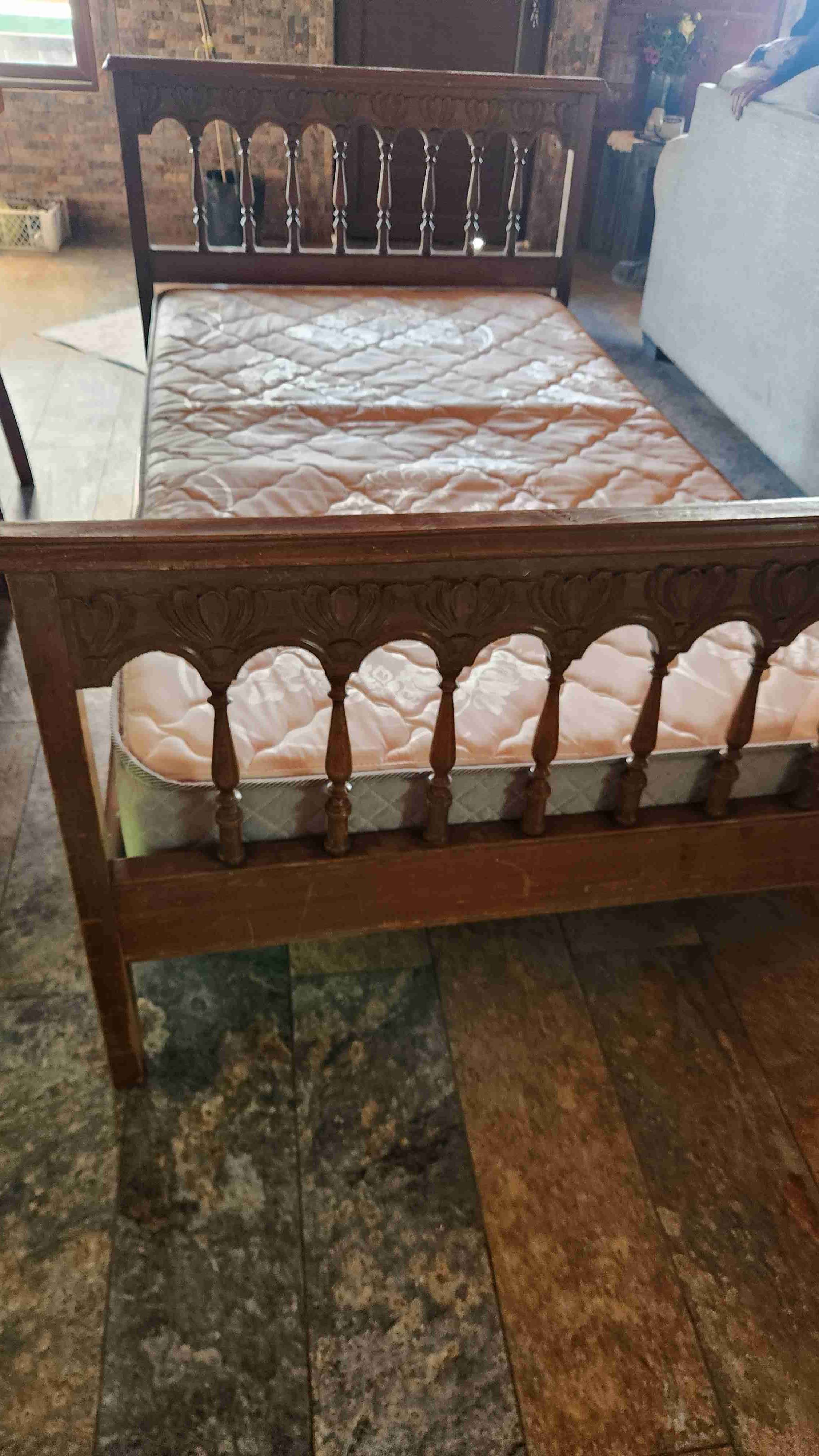 Cama vintage con colchón Flex - 3