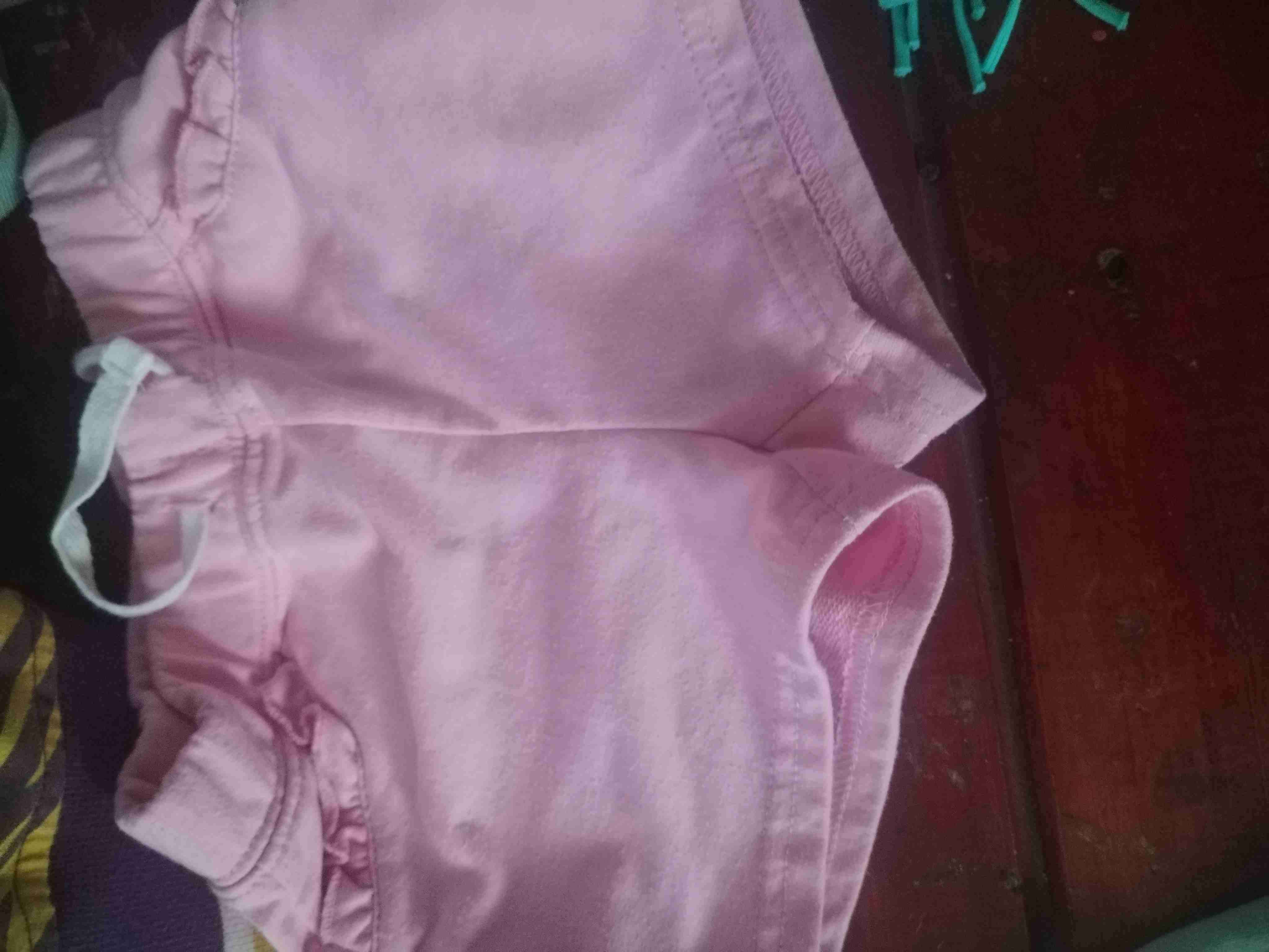 Shorts rosados infantiles - 1