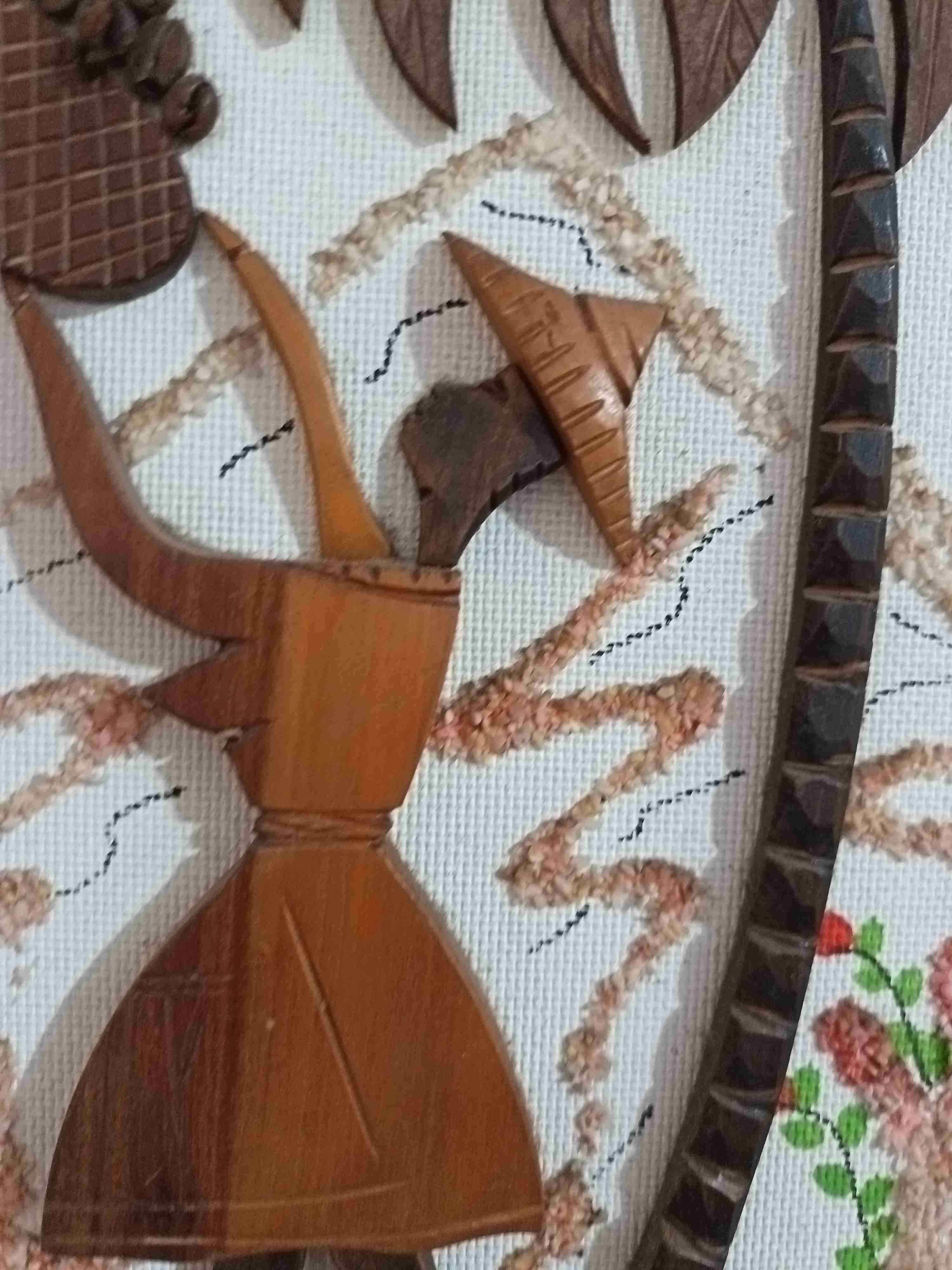 Cuadro artesanal de madera Brasil - 2