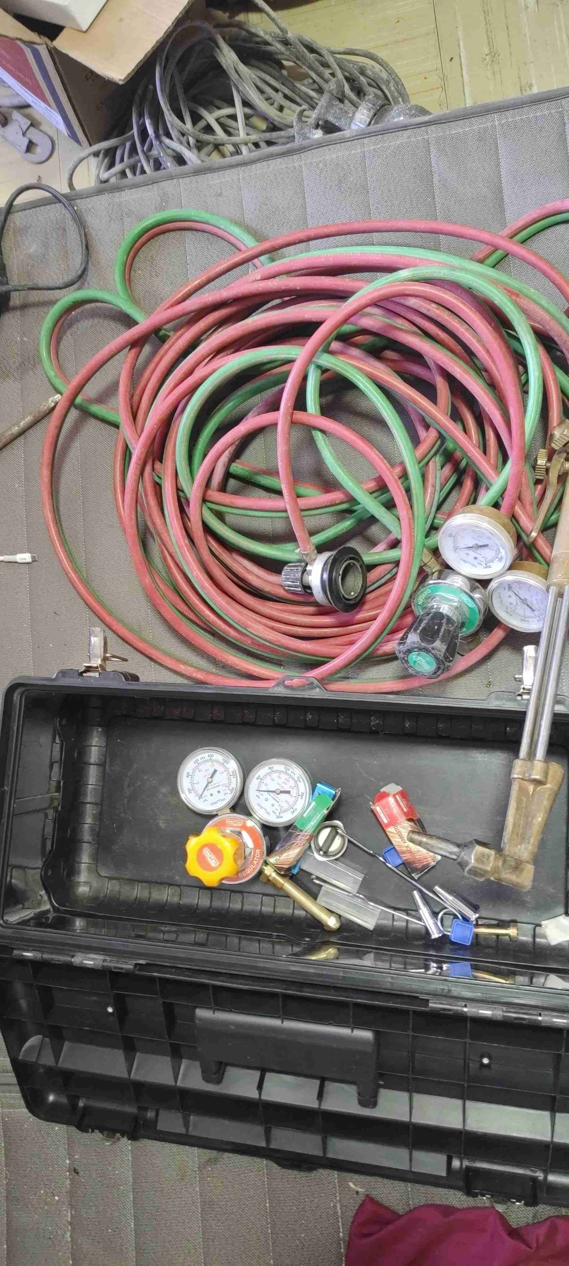 Set de soplete con mangueras - miniatura 1