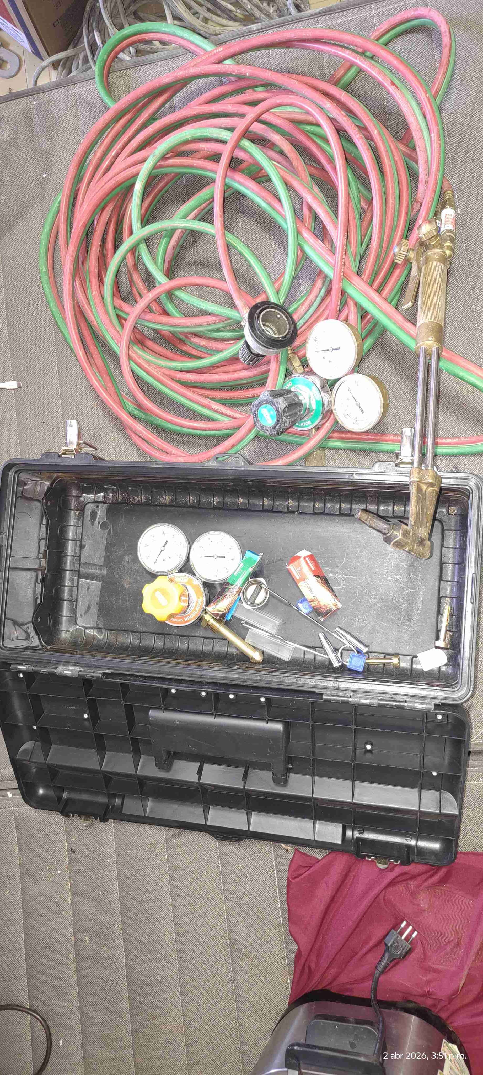 Set de soplete con mangueras - miniatura 4