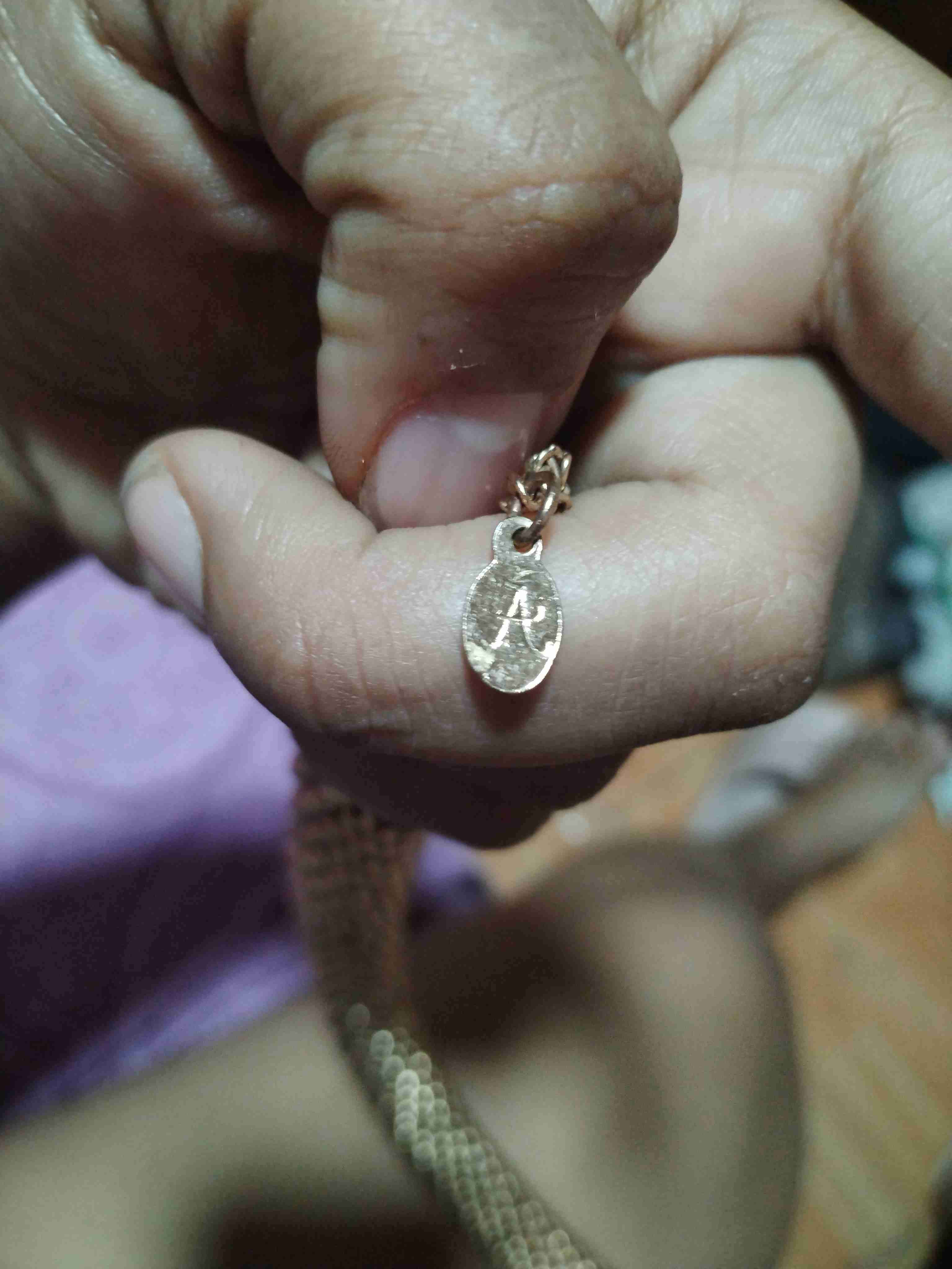 Collar de cuentas doradas ancho - 3