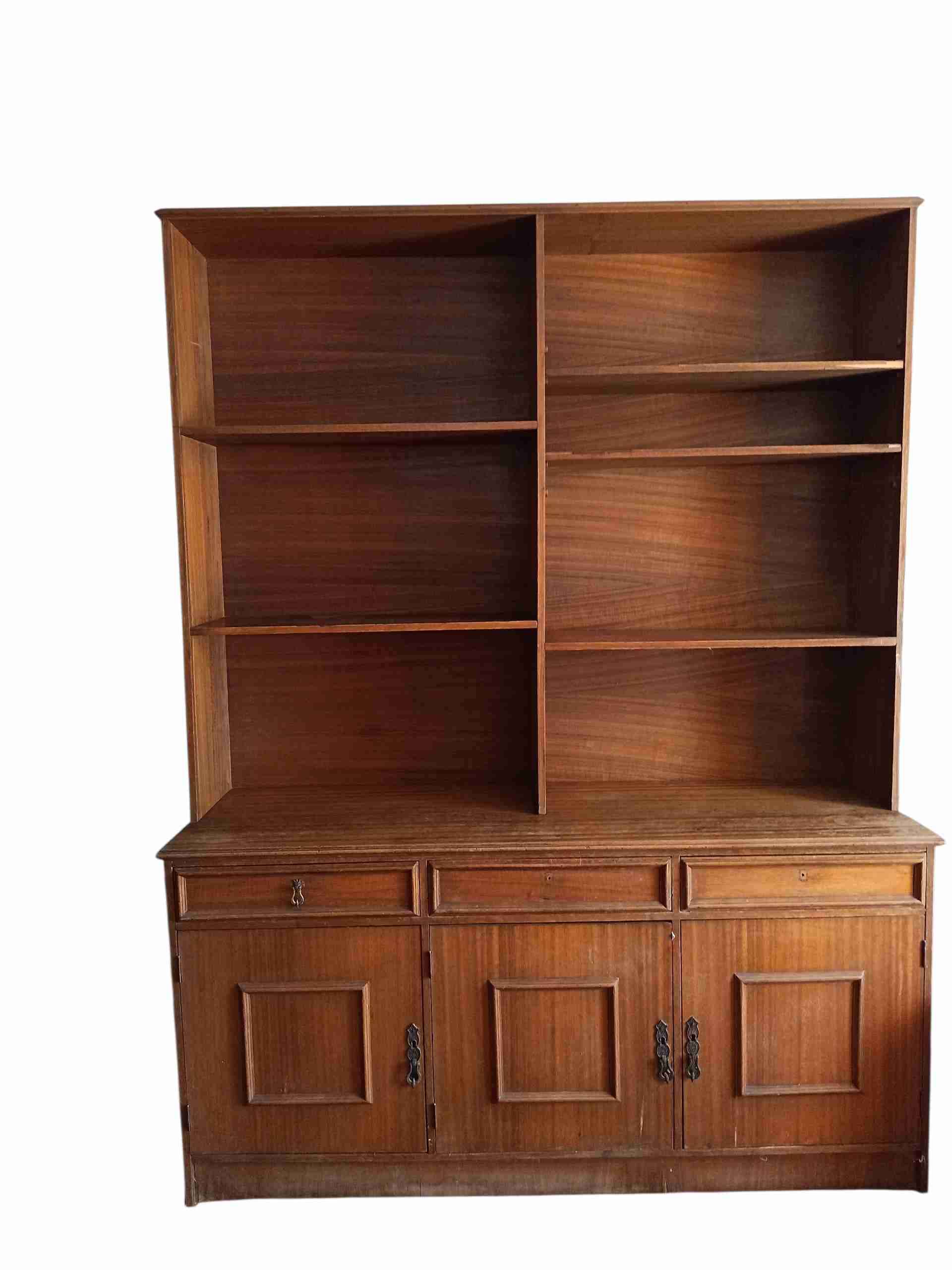 Estantería de madera vintage